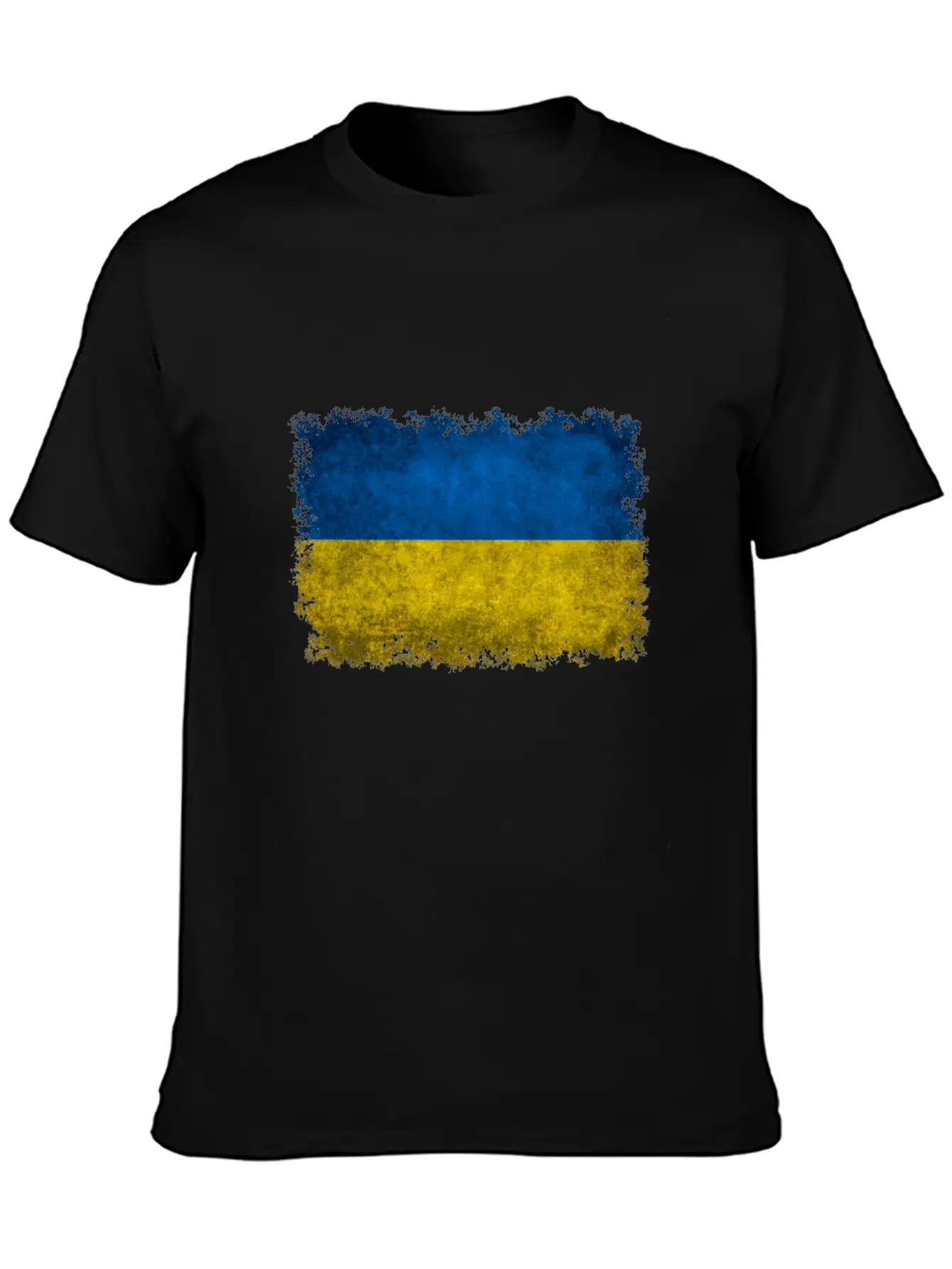Flag Of Ukraine Basic Graphic T-Shirt ¨C Daily Comfort In Soft Cotton