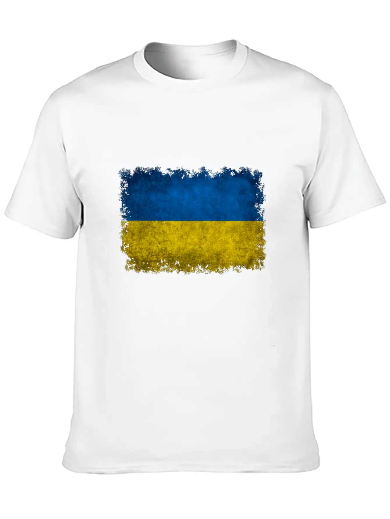 Flag Of Ukraine Basic Graphic T-Shirt ¨C Daily Comfort In Soft Cotton