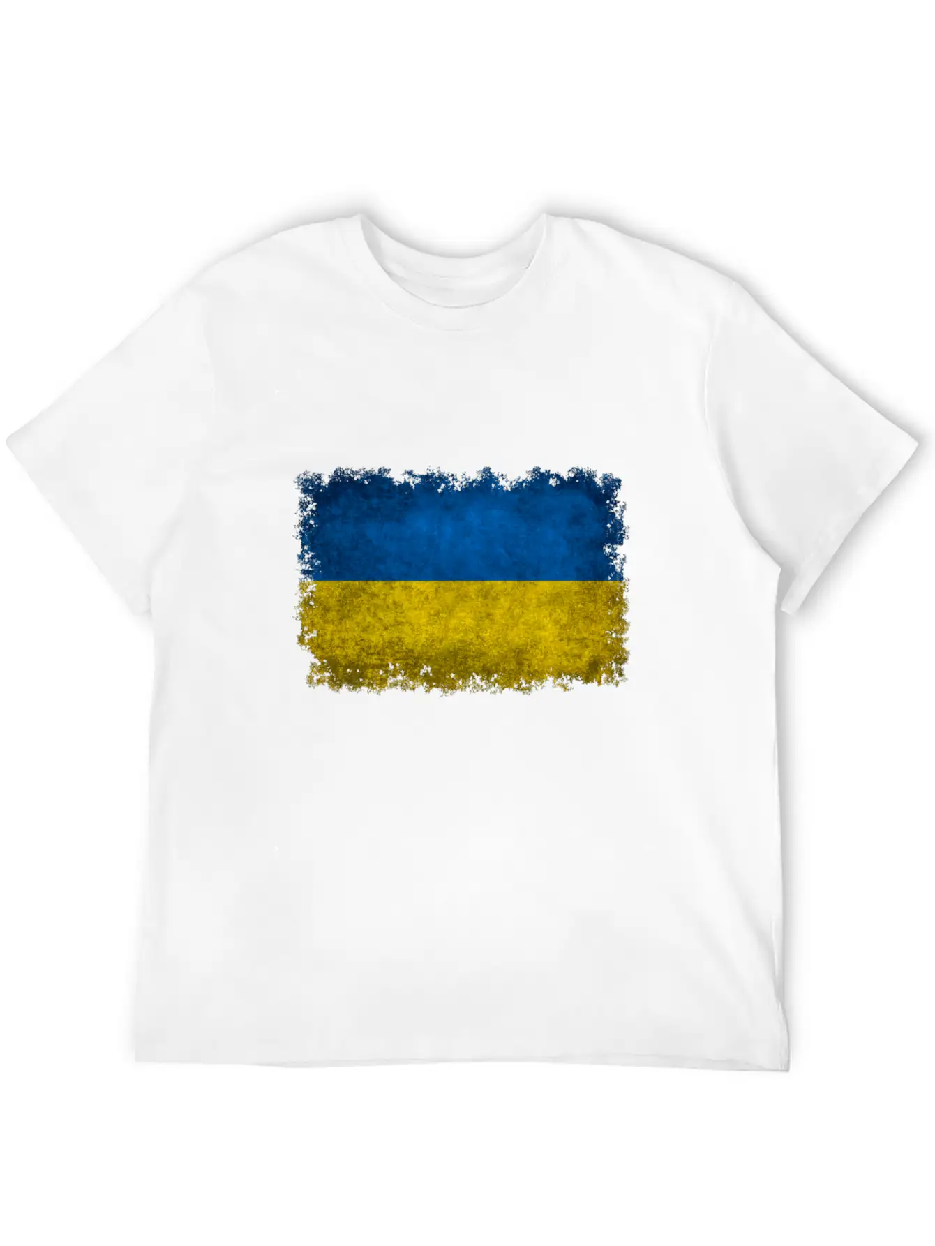 Flag Of Ukraine Basic Graphic T-Shirt ¨C Daily Comfort In Soft Cotton