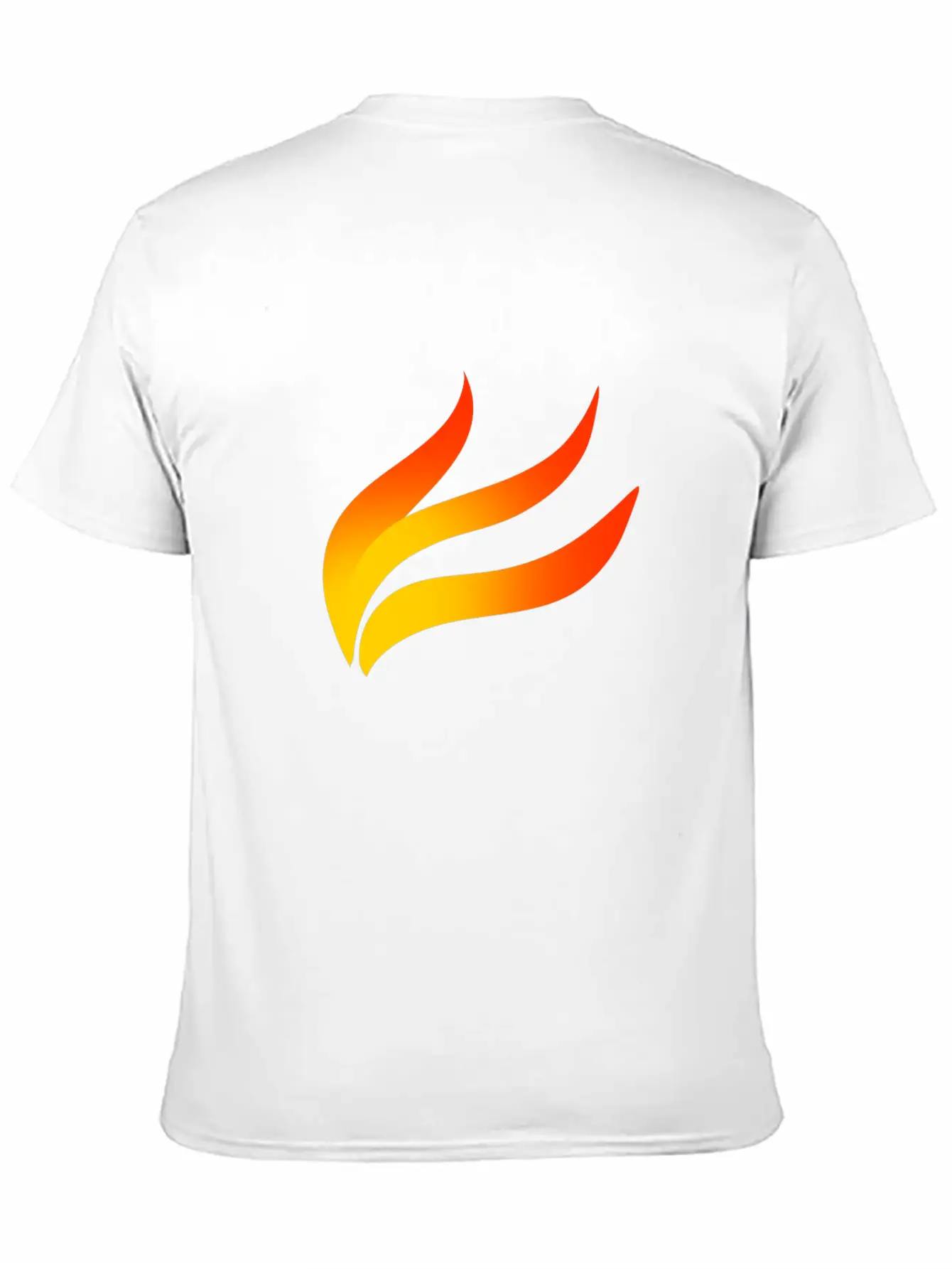Flame Colour Basic Graphic T-Shirt ¨C Daily Comfort In Soft Cotton