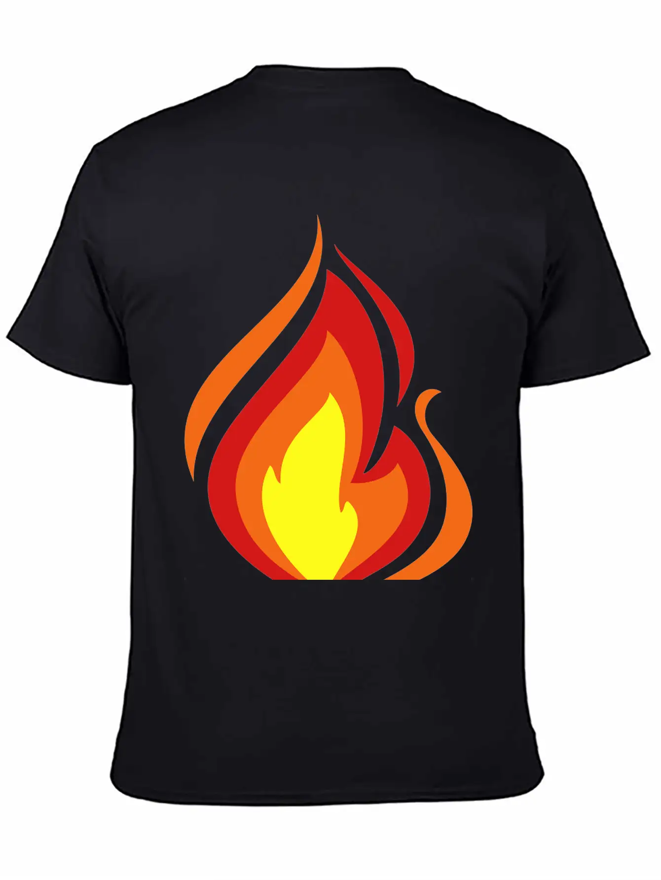 Flame Essential Cotton Tee For Daily Outfits ¨C Unisex Style