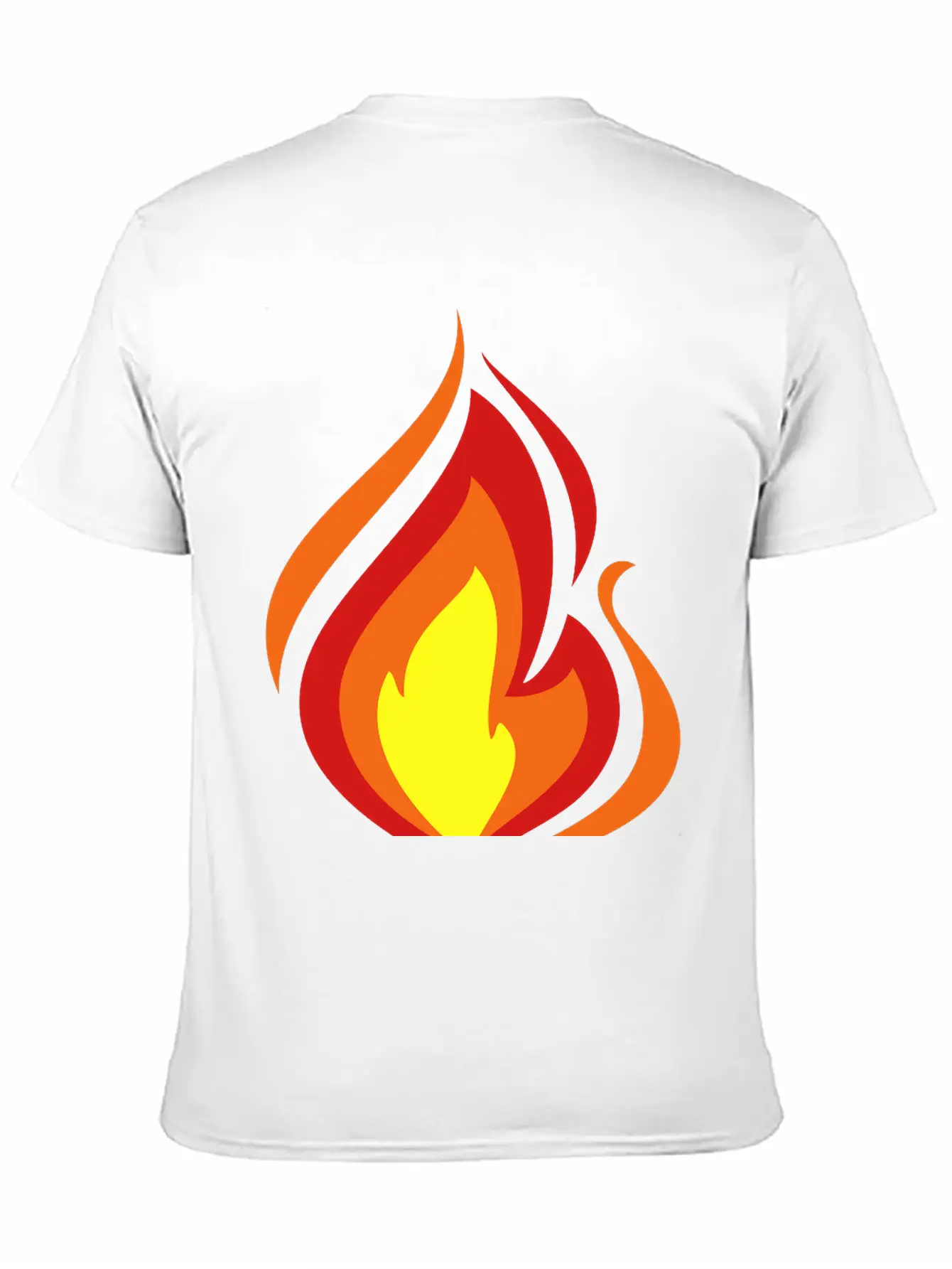 Flame Essential Cotton Tee For Daily Outfits ¨C Unisex Style