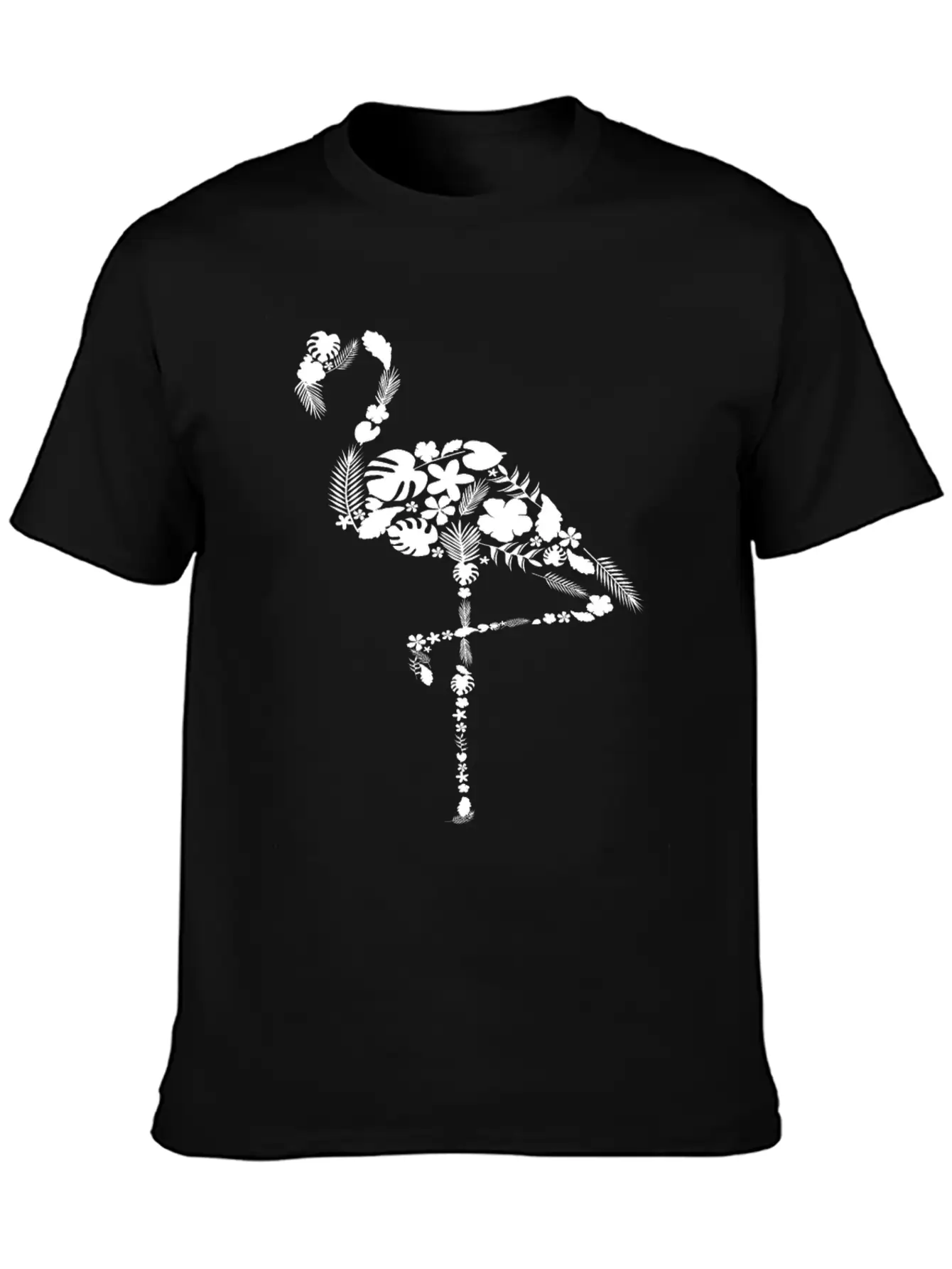 Flamingo Flower Flamingo Soft Cotton Short Sleeve Tee ¨C Unisex Wardrobe Staple