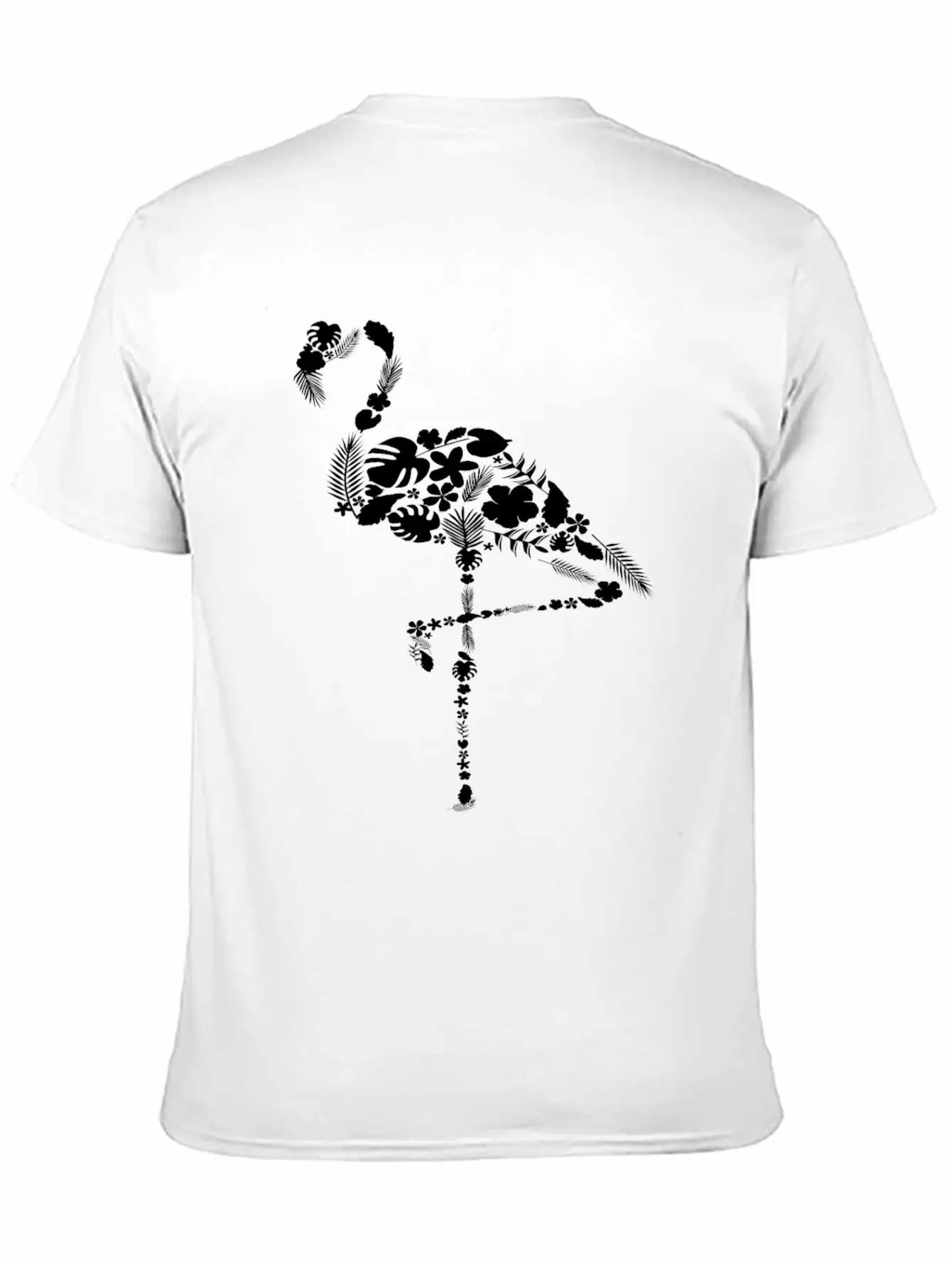 Flamingo Flower Flamingo Soft Cotton Short Sleeve Tee ¨C Unisex Wardrobe Staple