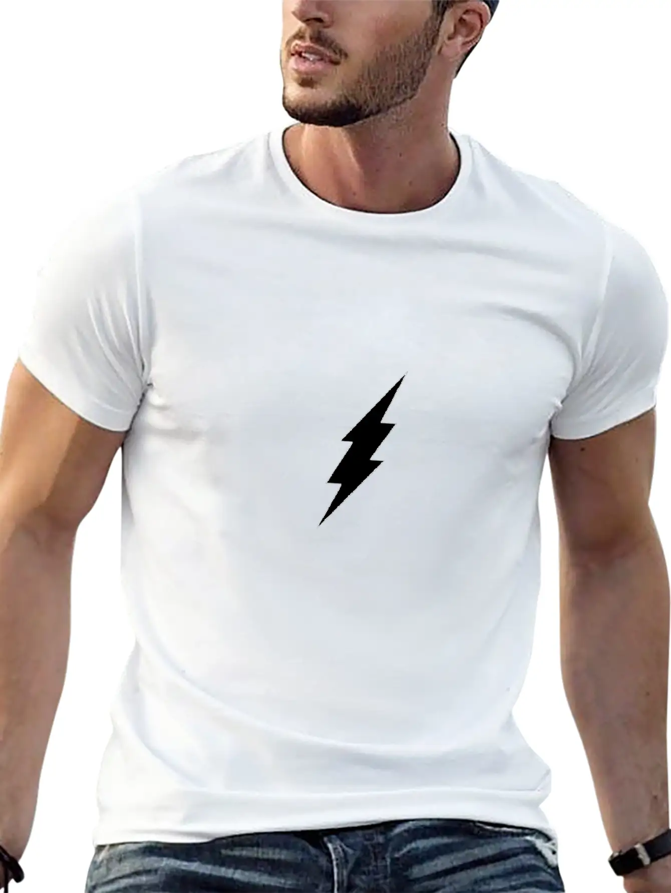 Flash Basic Graphic T-Shirt ¨C Daily Comfort In Soft Cotton