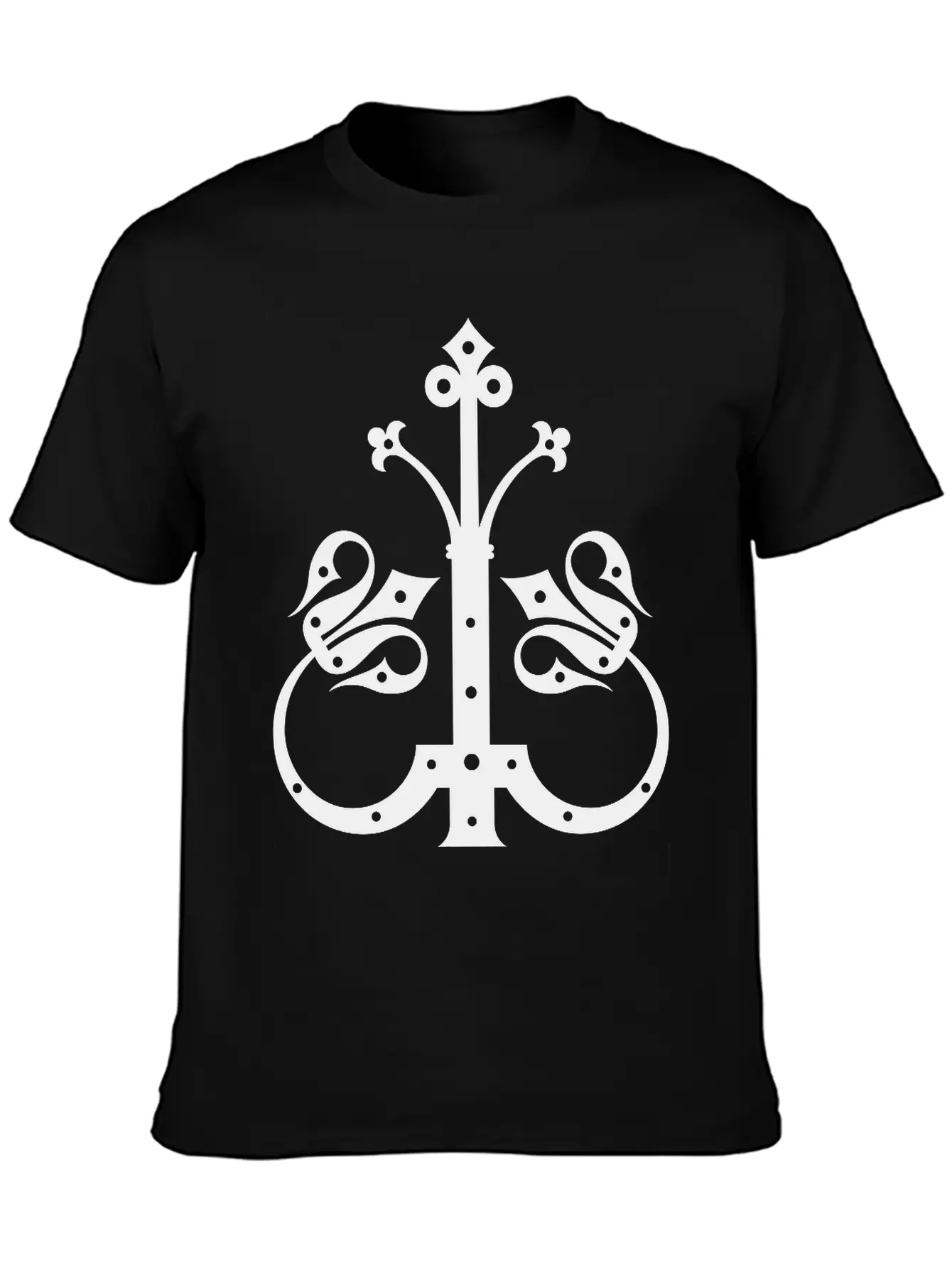 Fleur De Lis Basic Graphic T-Shirt ¨C Daily Comfort In Soft Cotton