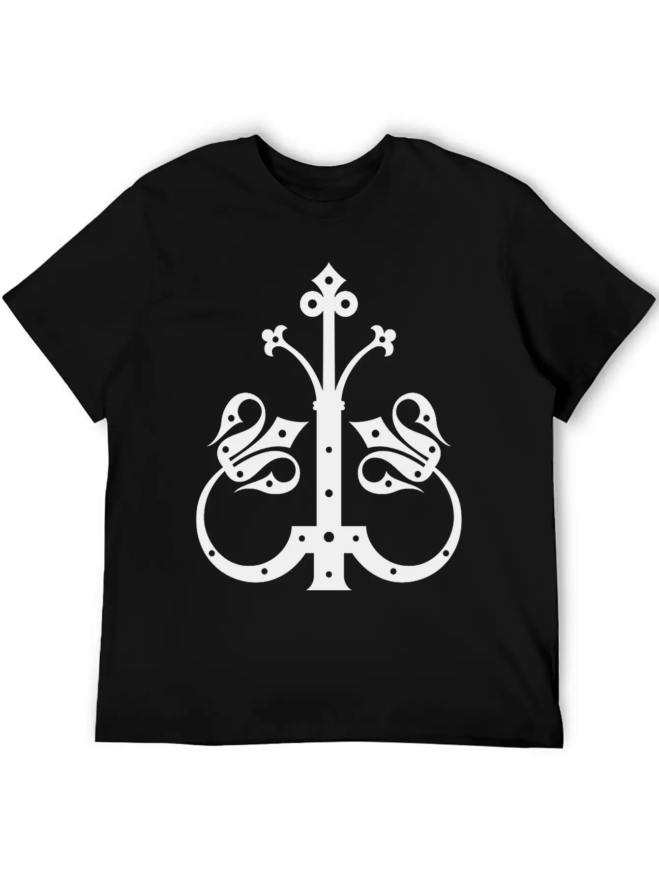 Fleur De Lis Basic Graphic T-Shirt ¨C Daily Comfort In Soft Cotton