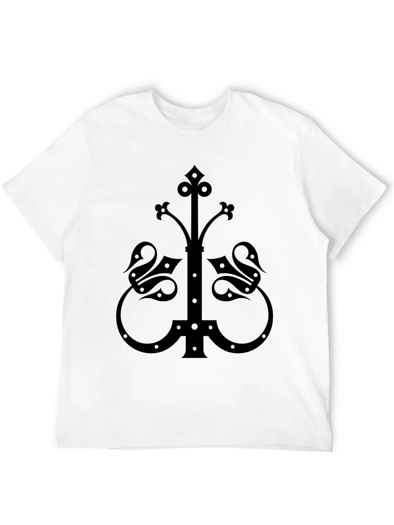 Fleur De Lis Basic Graphic T-Shirt ¨C Daily Comfort In Soft Cotton