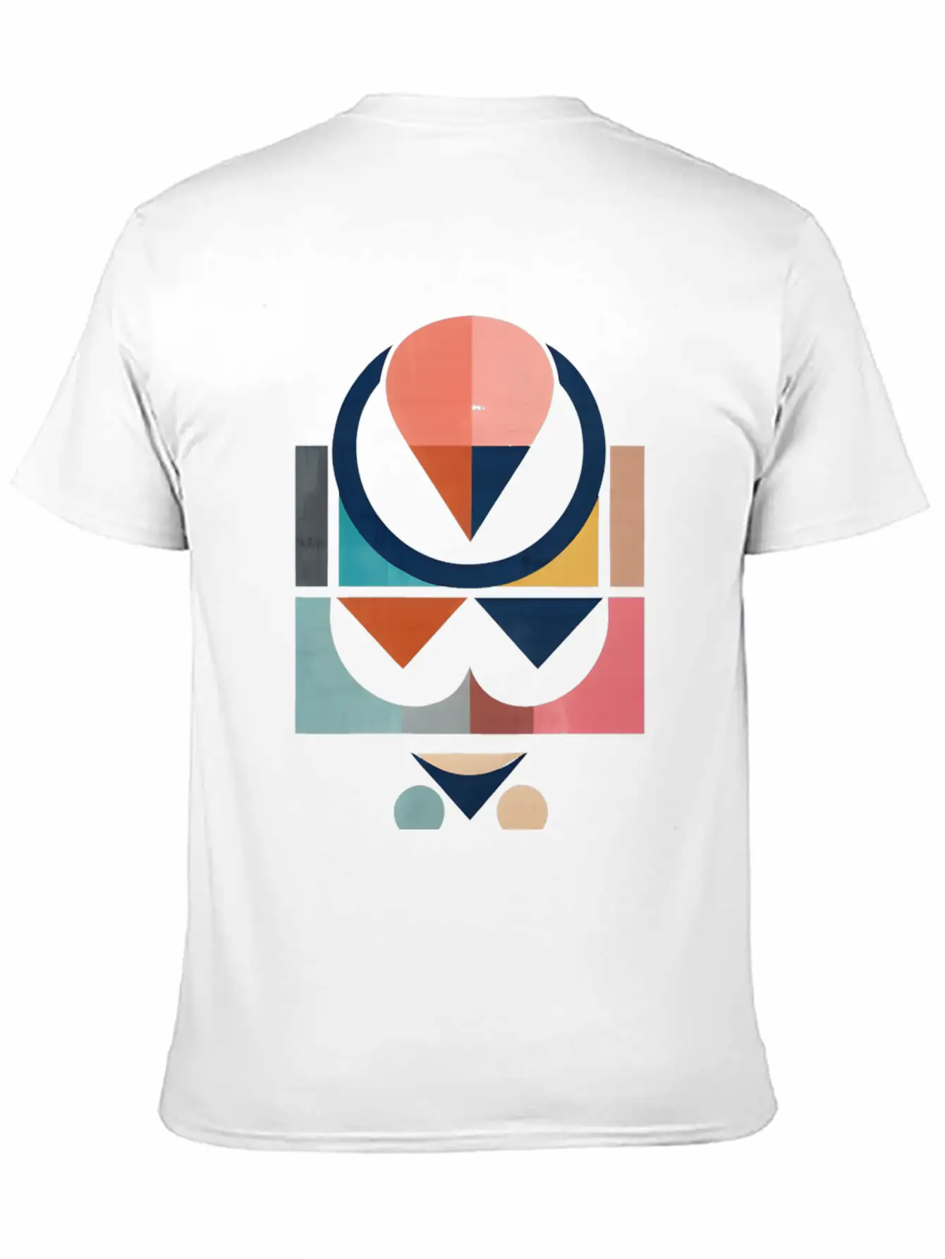 Floral Modern Geometric Mid Century Basic Graphic T-Shirt ¨C Daily Comfort In Soft Cotton