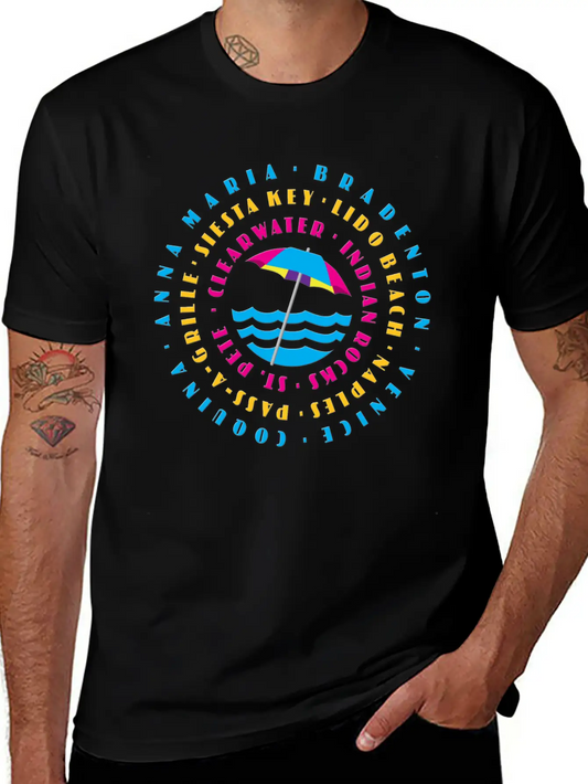 Florida Beaches Essential Cotton Tee For Daily Outfits ¨C Unisex Style