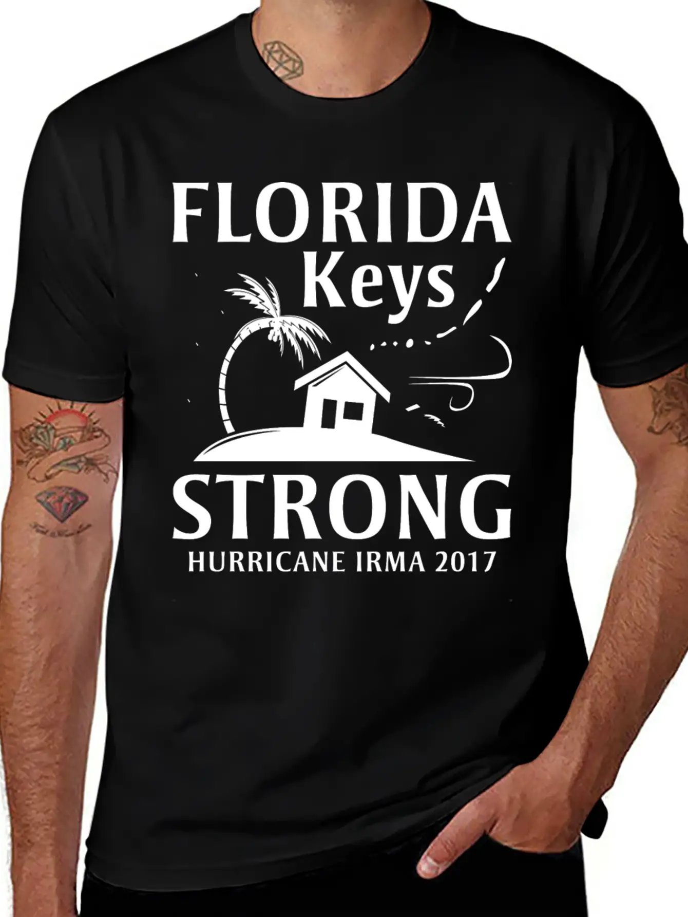 Florida Keys Strong Basic Graphic T-Shirt ¨C Daily Comfort In Soft Cotton