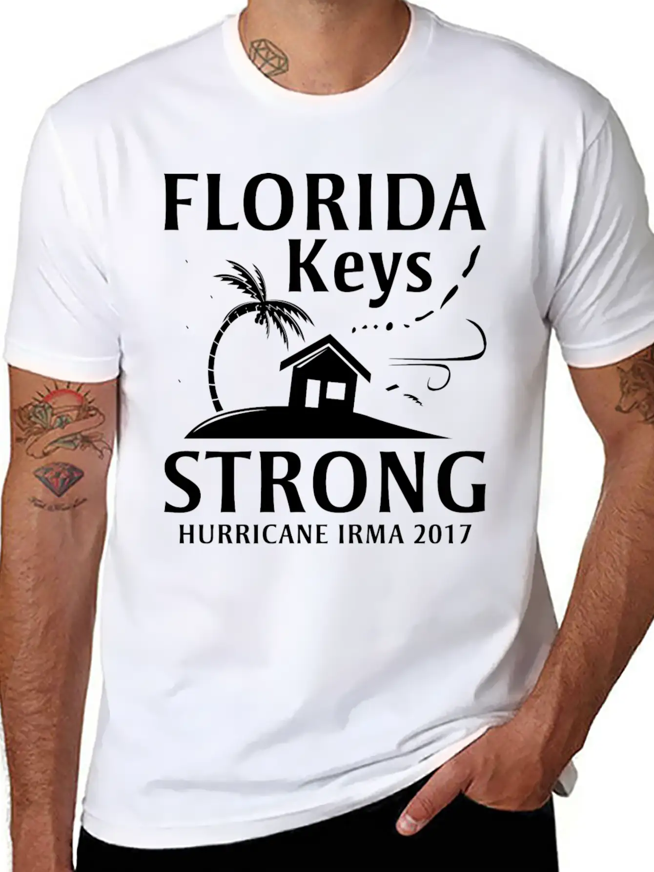 Florida Keys Strong Basic Graphic T-Shirt ¨C Daily Comfort In Soft Cotton