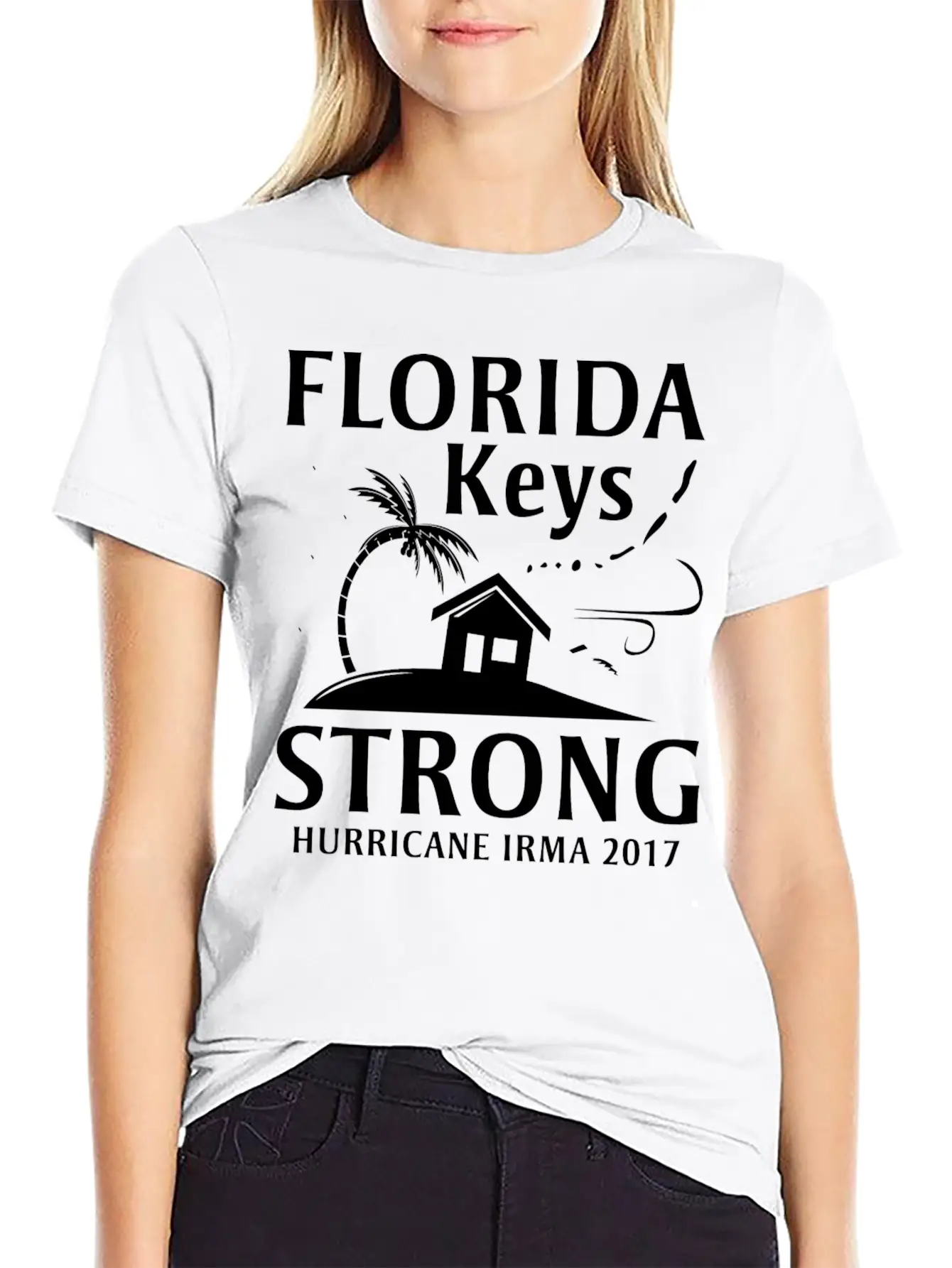 Florida Keys Strong Basic Graphic T-Shirt ¨C Daily Comfort In Soft Cotton