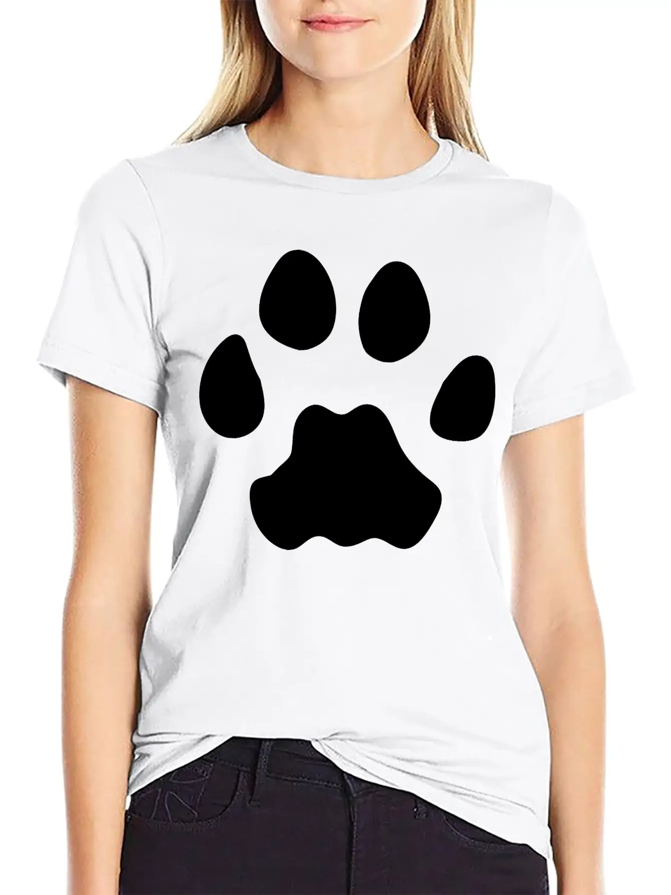 Florida Panther Footprint Essential Cotton Tee For Daily Outfits ¨C Unisex Style