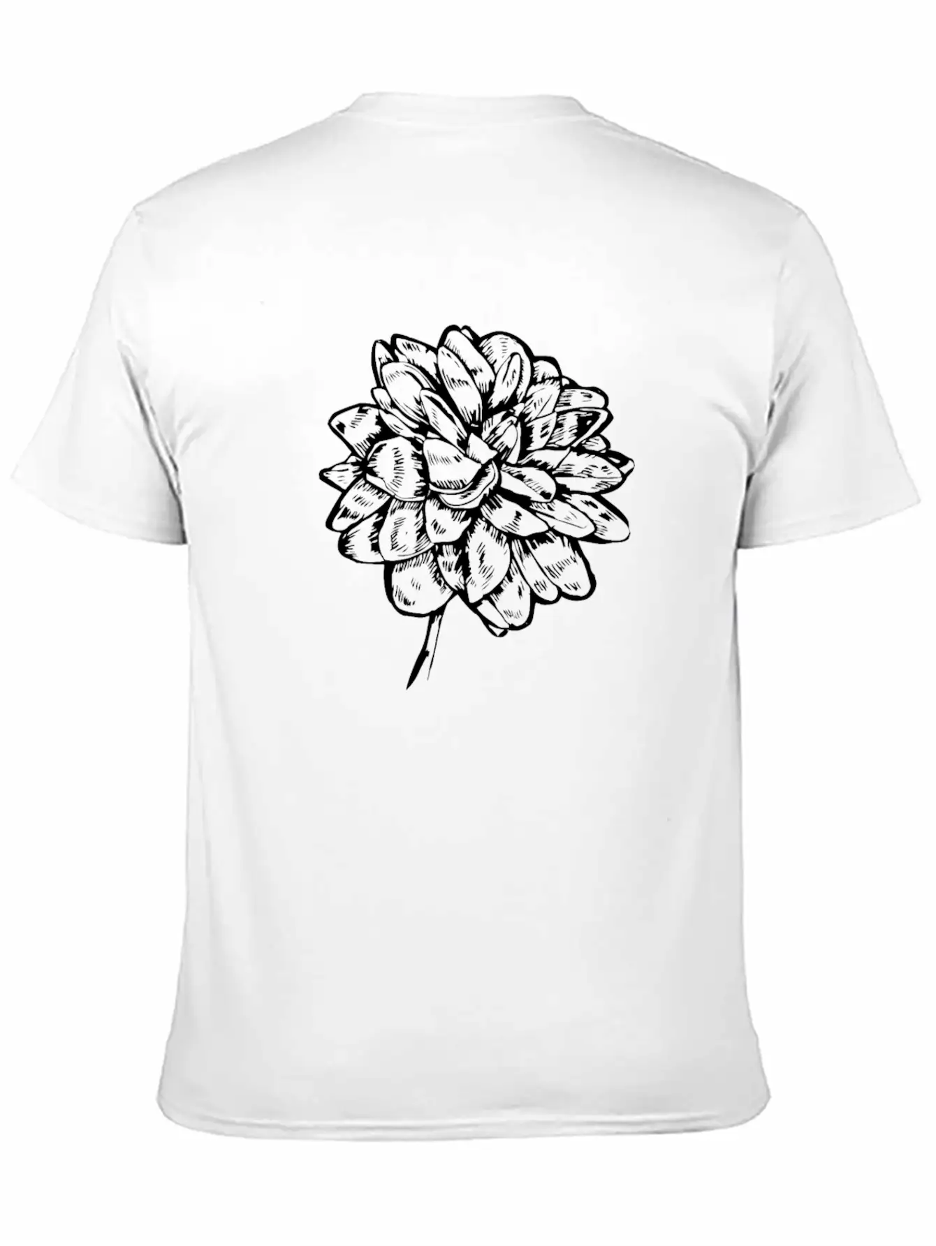 Flower And Floral Symbol Basic Graphic T-Shirt ¨C Daily Comfort In Soft Cotton