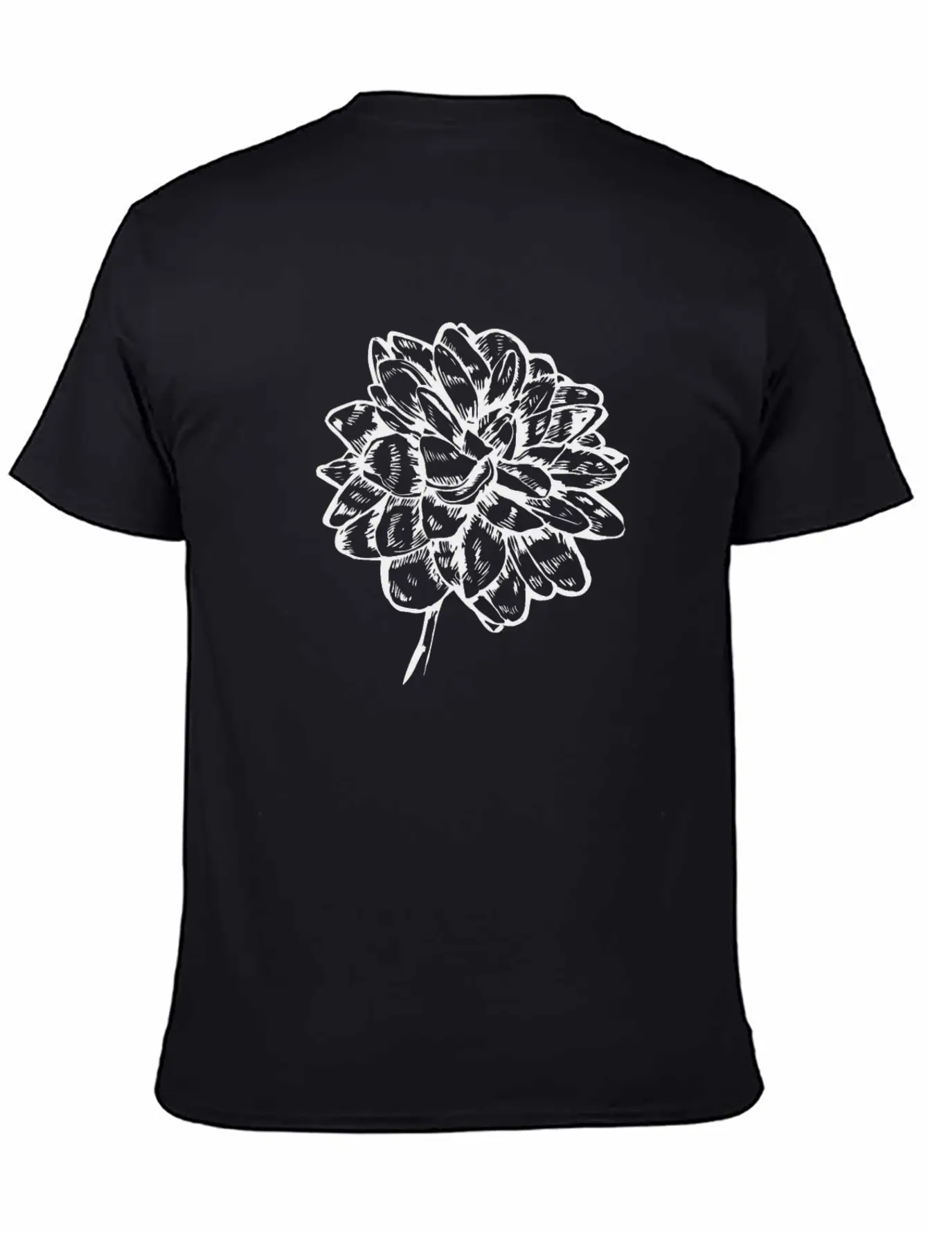 Flower And Floral Symbol Basic Graphic T-Shirt ¨C Daily Comfort In Soft Cotton