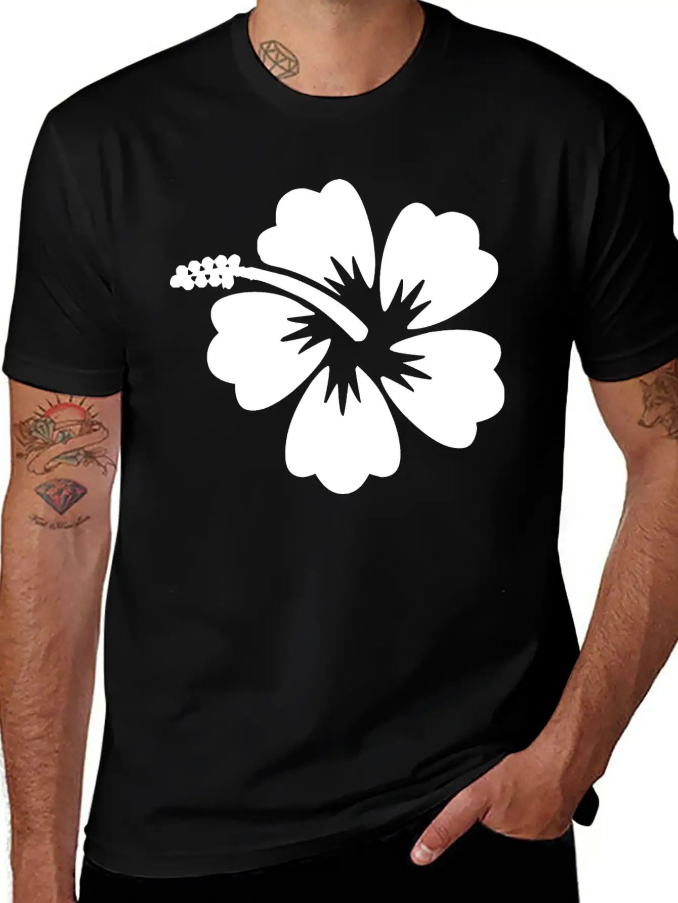 Flower Blossom Garden Plant Essential Cotton Tee For Daily Outfits ¨C Unisex Style