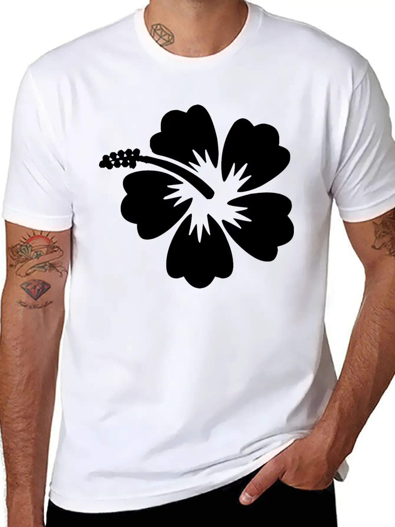 Flower Blossom Garden Plant Essential Cotton Tee For Daily Outfits ¨C Unisex Style