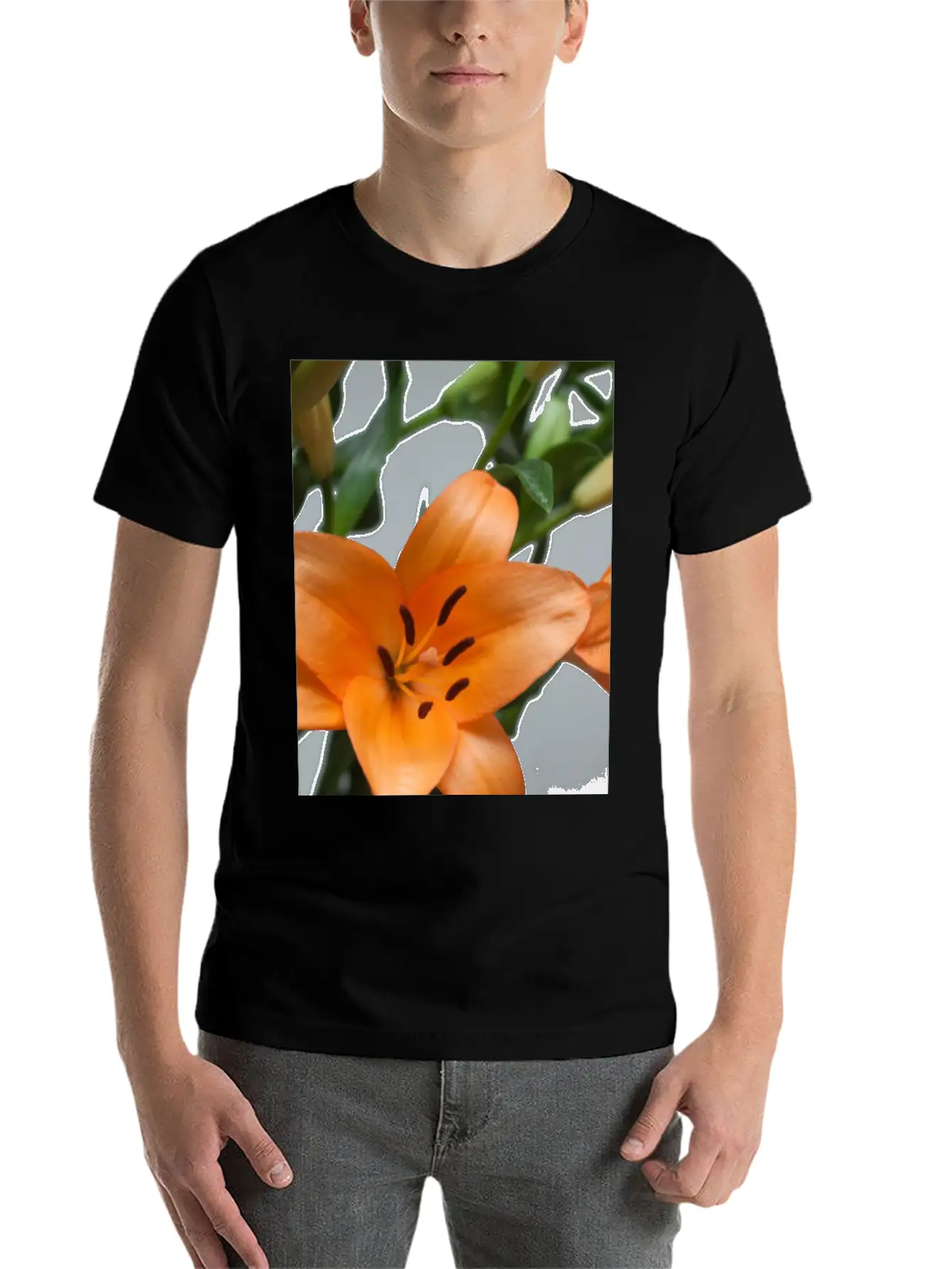 Flower Essential Cotton Tee For Daily Outfits ¨C Unisex Style