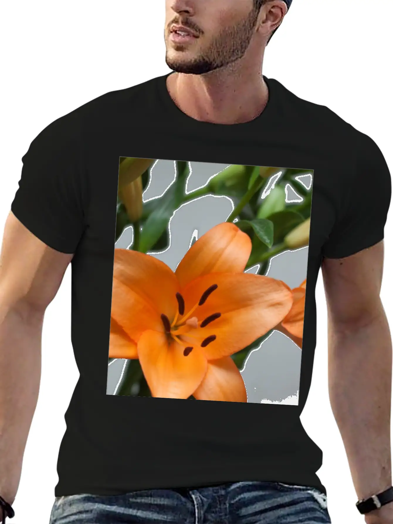 Flower Essential Cotton Tee For Daily Outfits ¨C Unisex Style