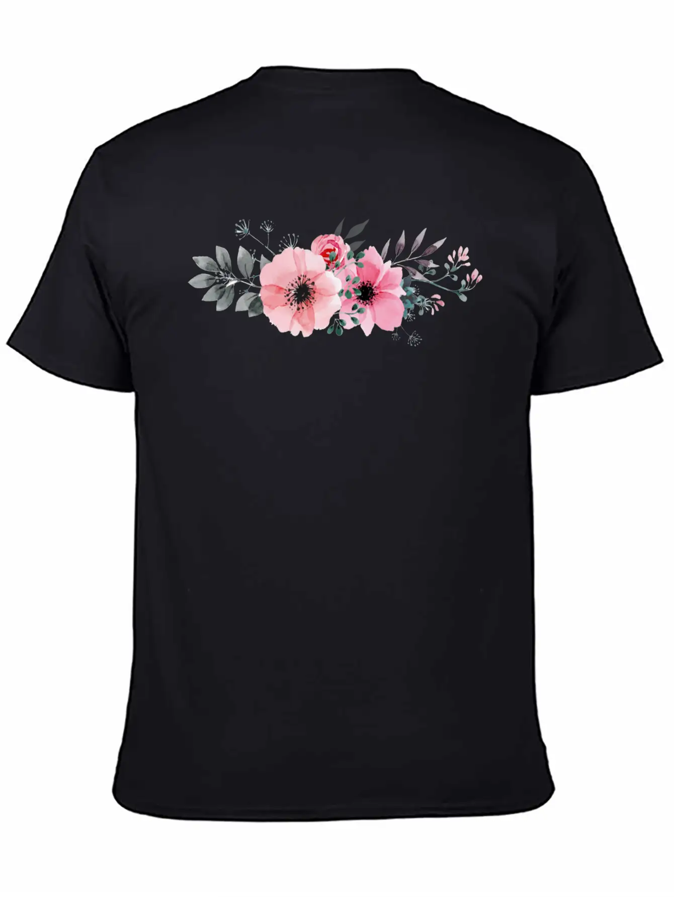 Flowers Basic Graphic T-Shirt ¨C Daily Comfort In Soft Cotton