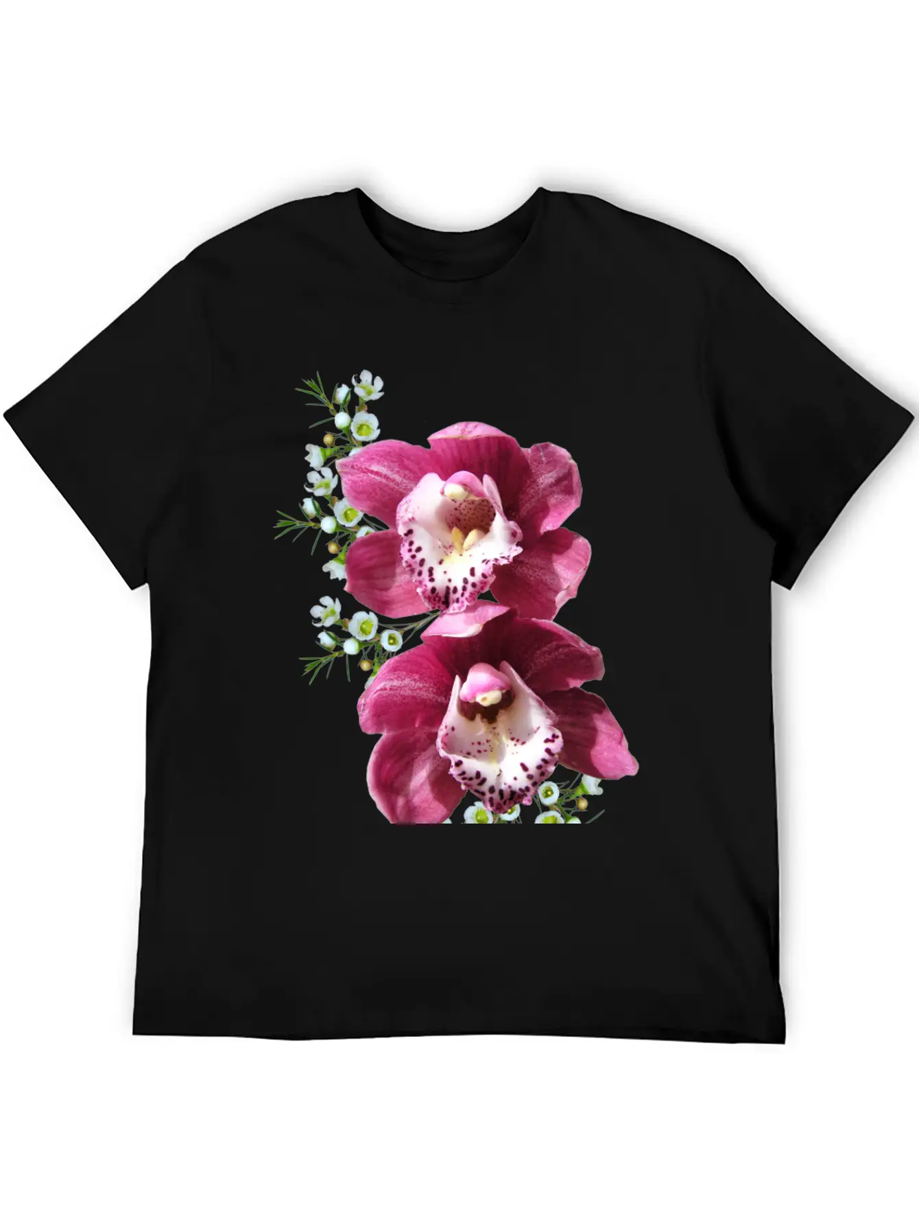 Flowers Lilies Tulips Orchids Sunflower Dahlia Ger Unisex Casual T-Shirt ¨C Clean Design For Daily Comfort