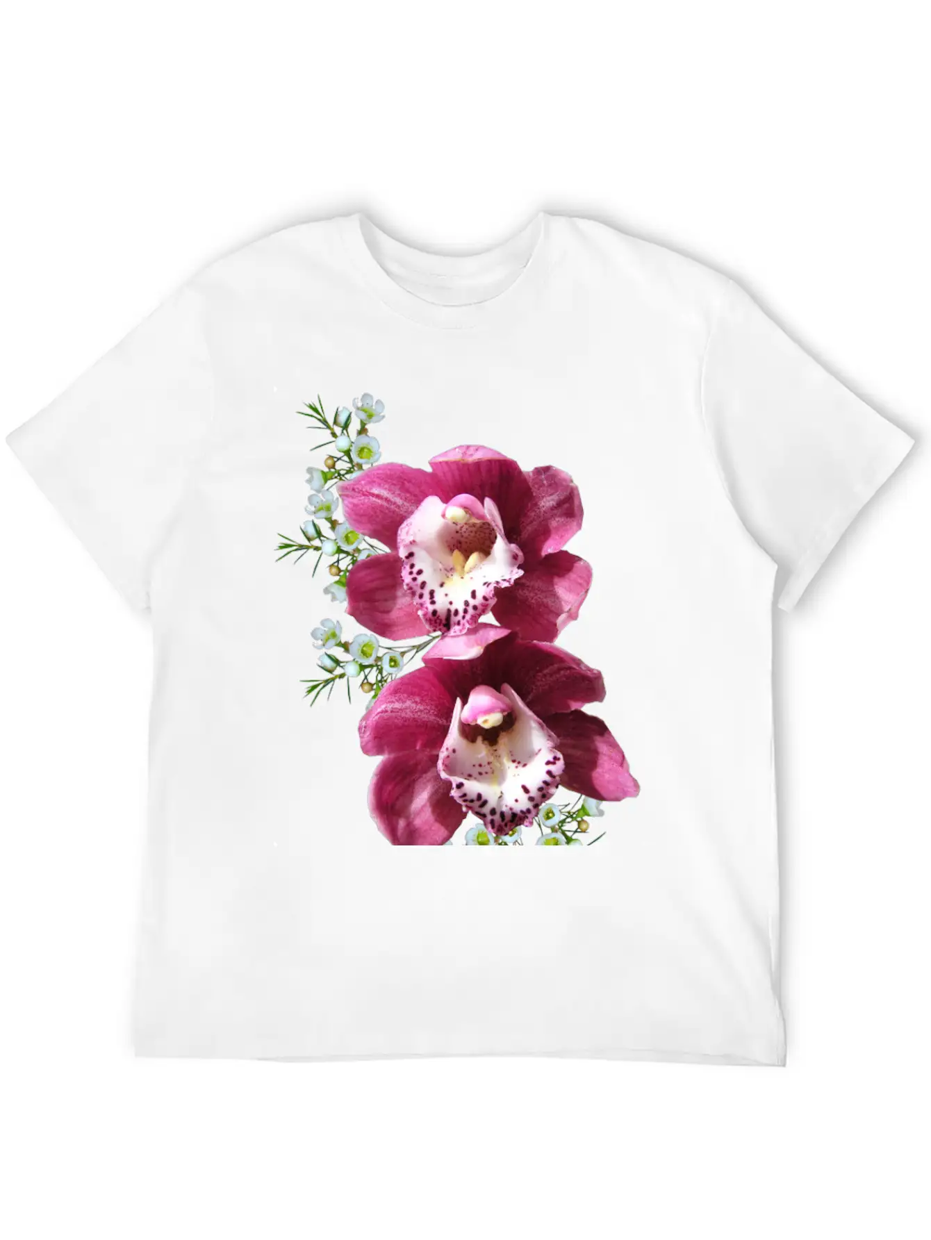 Flowers Lilies Tulips Orchids Sunflower Dahlia Ger Unisex Casual T-Shirt ¨C Clean Design For Daily Comfort