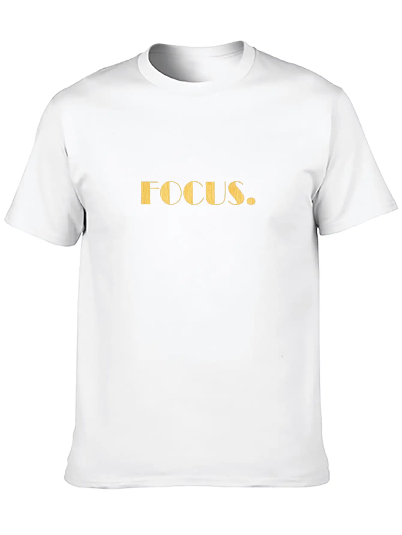 Focus Motivation Shirt Basic Graphic T-Shirt ¨C Daily Comfort In Soft Cotton