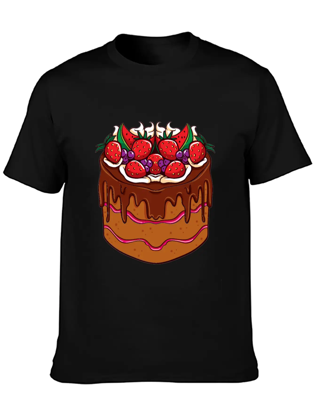 Food Berry Party Soft Cotton Short Sleeve Tee ¨C Unisex Wardrobe Staple