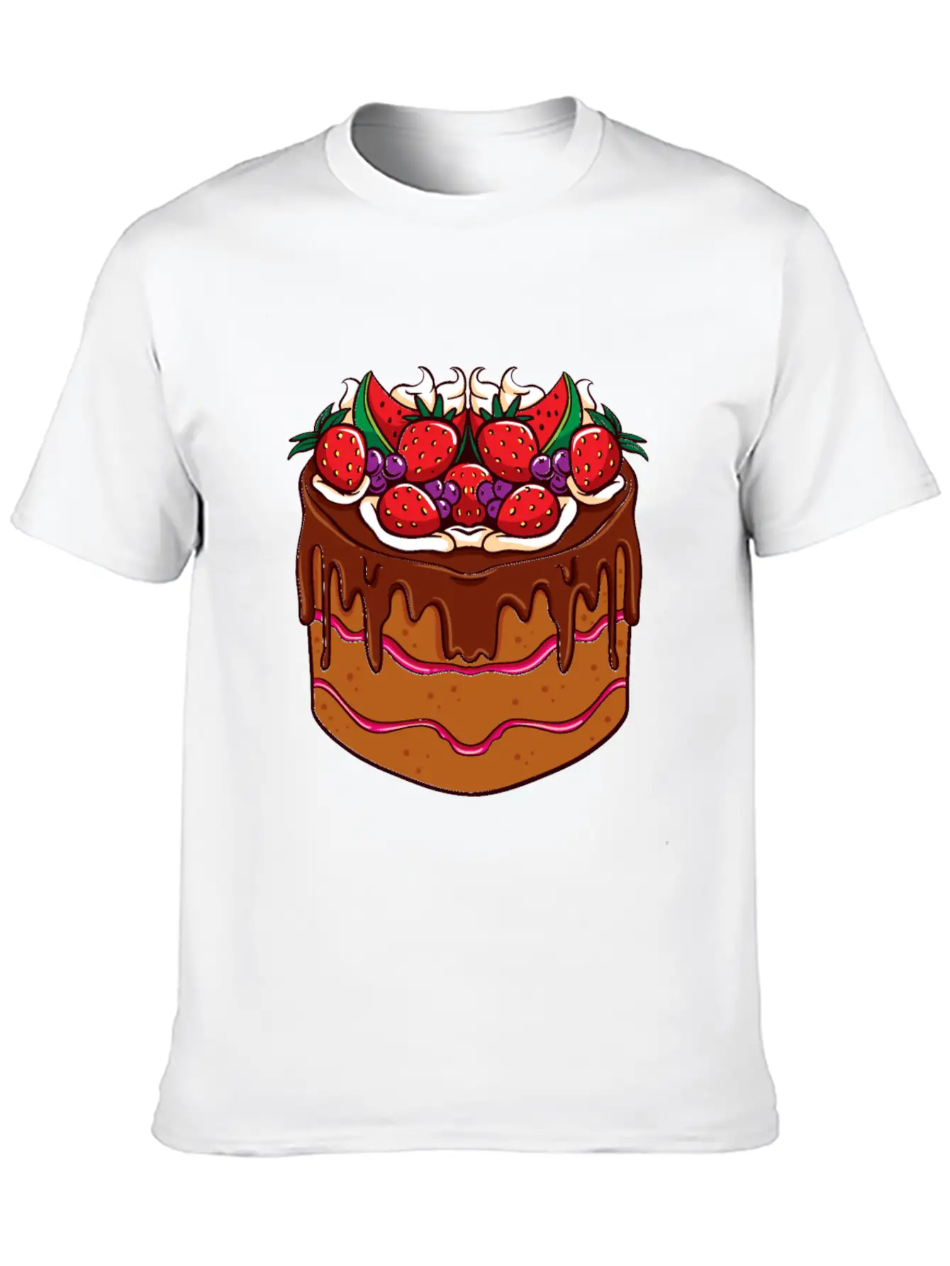 Food Berry Party Soft Cotton Short Sleeve Tee ¨C Unisex Wardrobe Staple