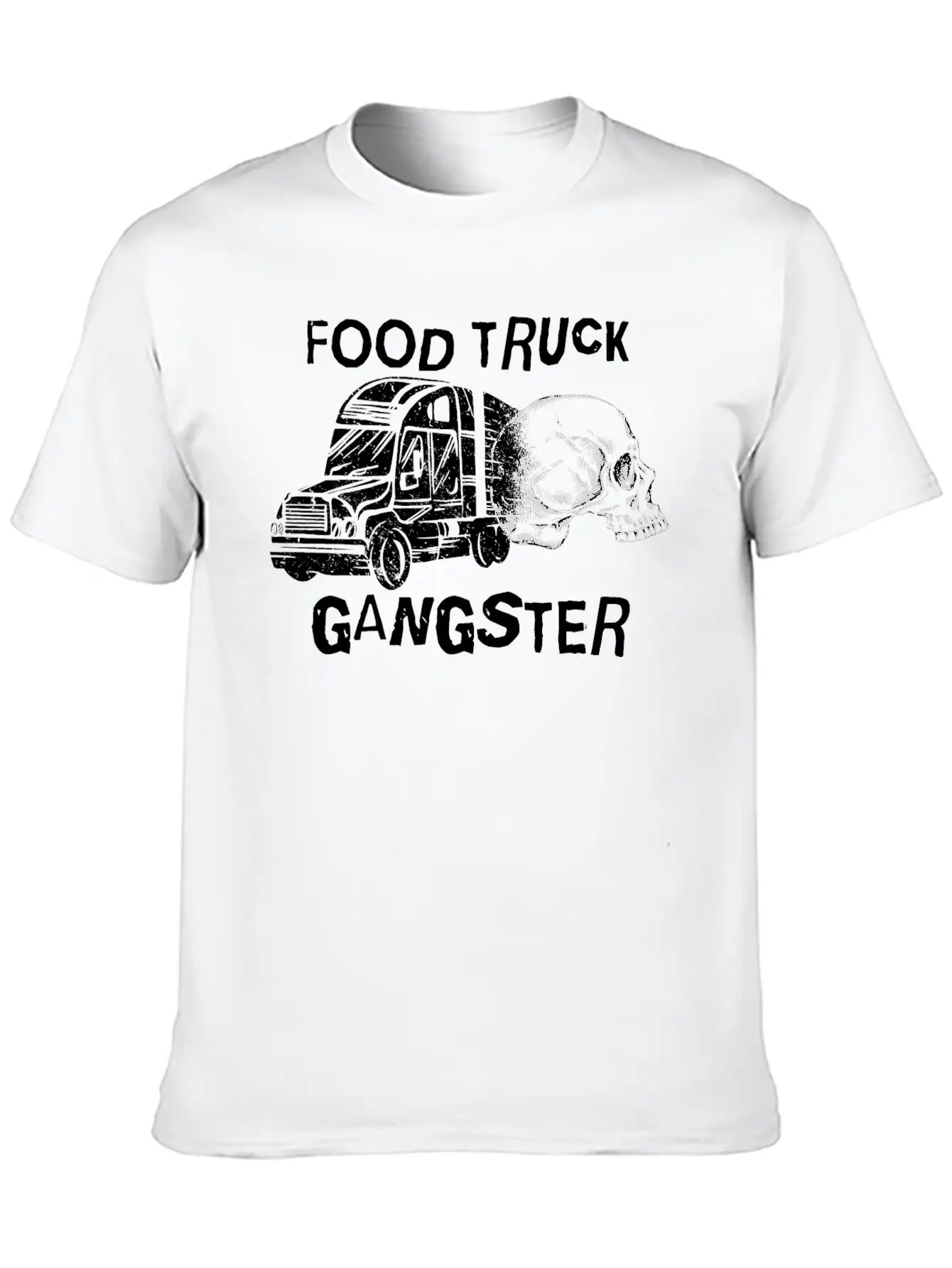 Food Truck Gangster 2 Basic Graphic T-Shirt ¨C Daily Comfort In Soft Cotton