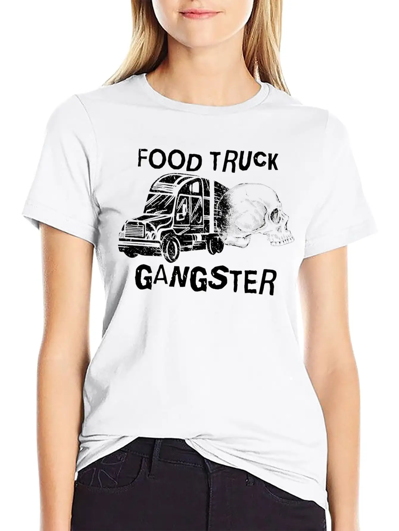 Food Truck Gangster 2 Basic Graphic T-Shirt ¨C Daily Comfort In Soft Cotton