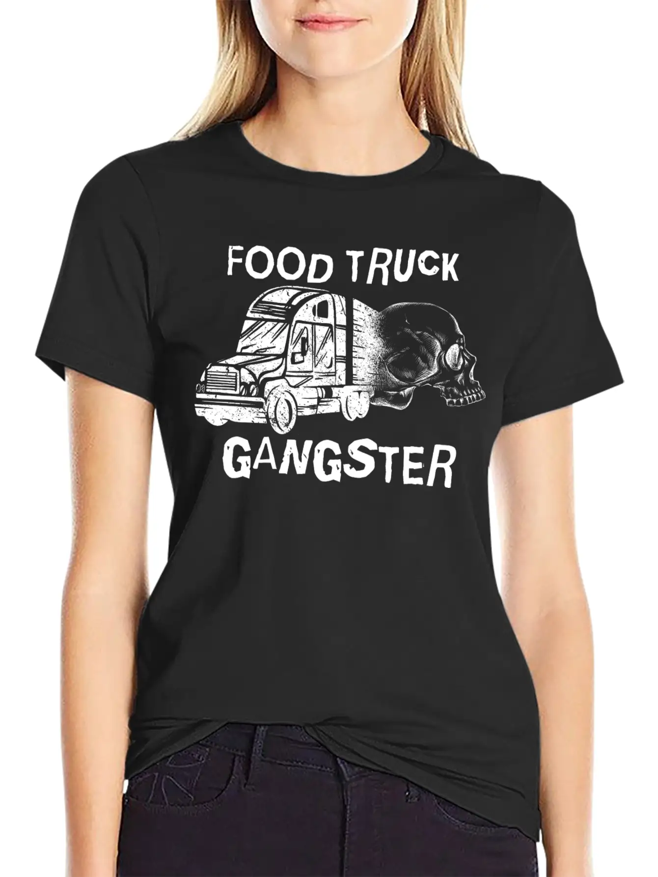 Food Truck Gangster 2 Basic Graphic T-Shirt ¨C Daily Comfort In Soft Cotton