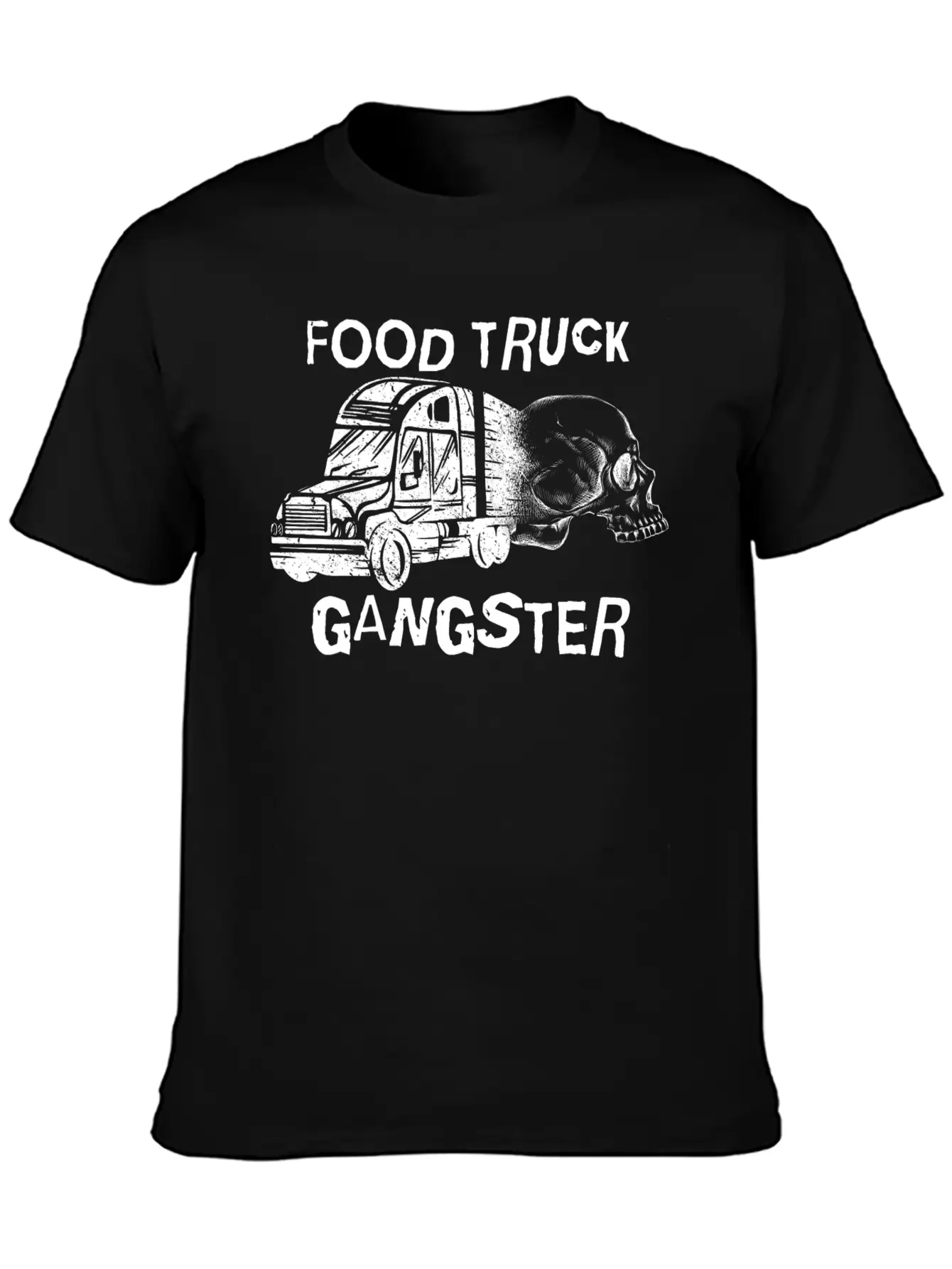 Food Truck Gangster 2 Basic Graphic T-Shirt ¨C Daily Comfort In Soft Cotton