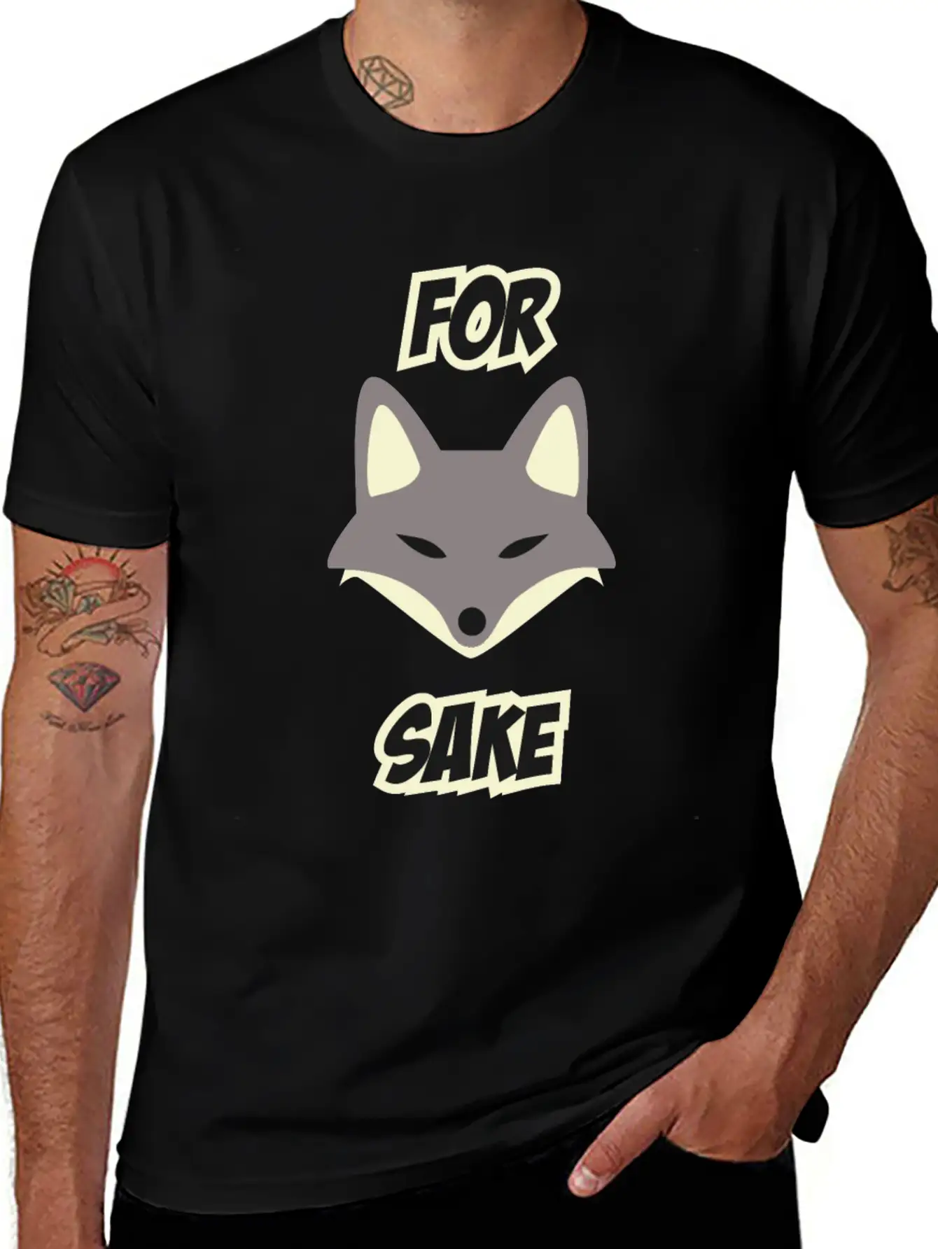 For Fox Sake - Fox Essential Cotton Tee For Daily Outfits ¨C Unisex Style