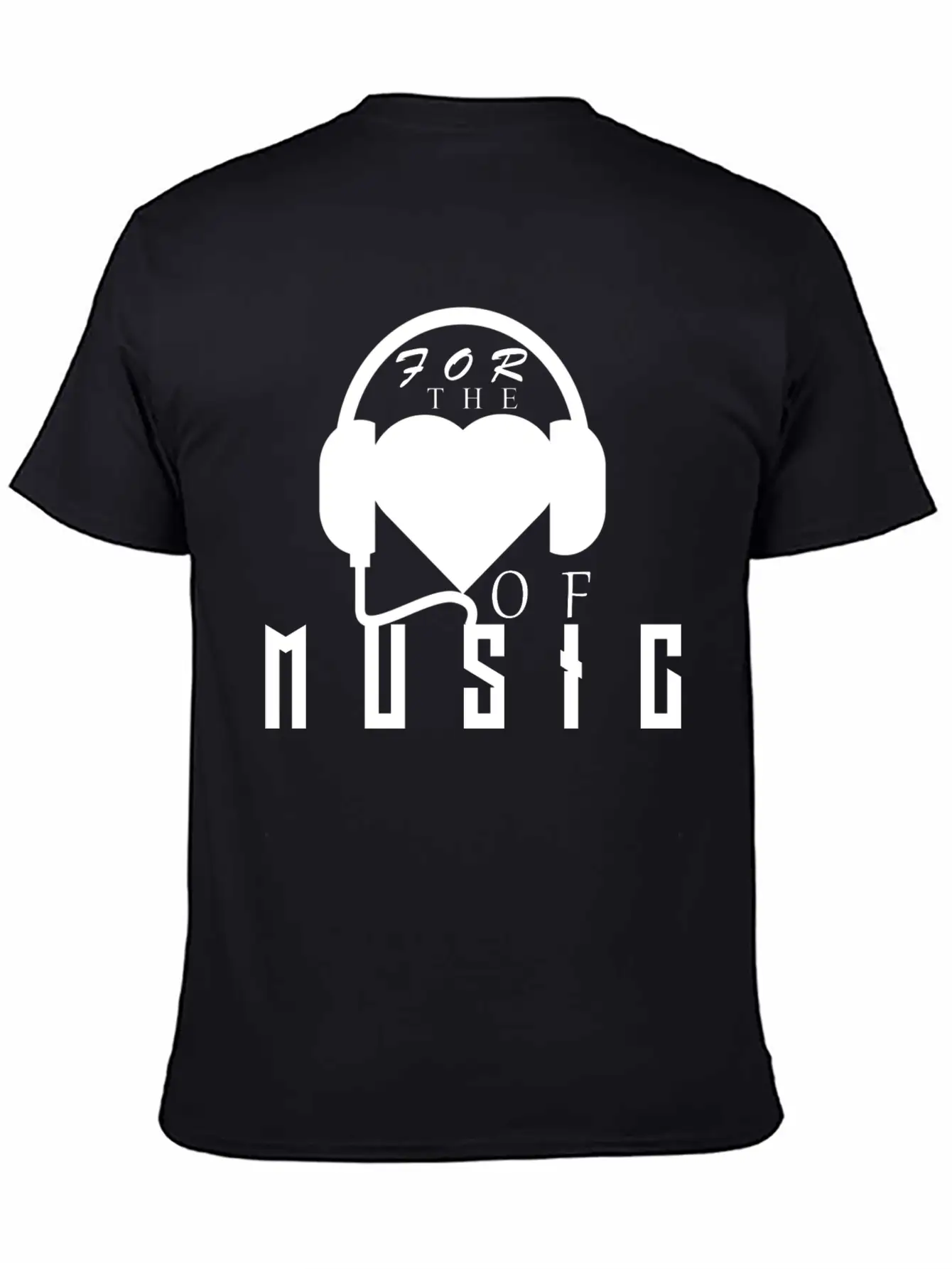 For The Love Of Music Basic Graphic T-Shirt ¨C Daily Comfort In Soft Cotton