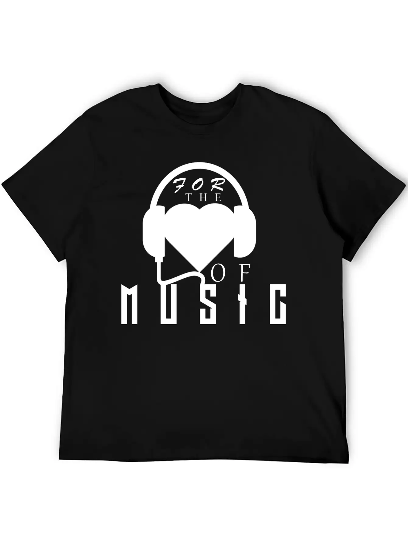 For The Love Of Music Basic Graphic T-Shirt ¨C Daily Comfort In Soft Cotton