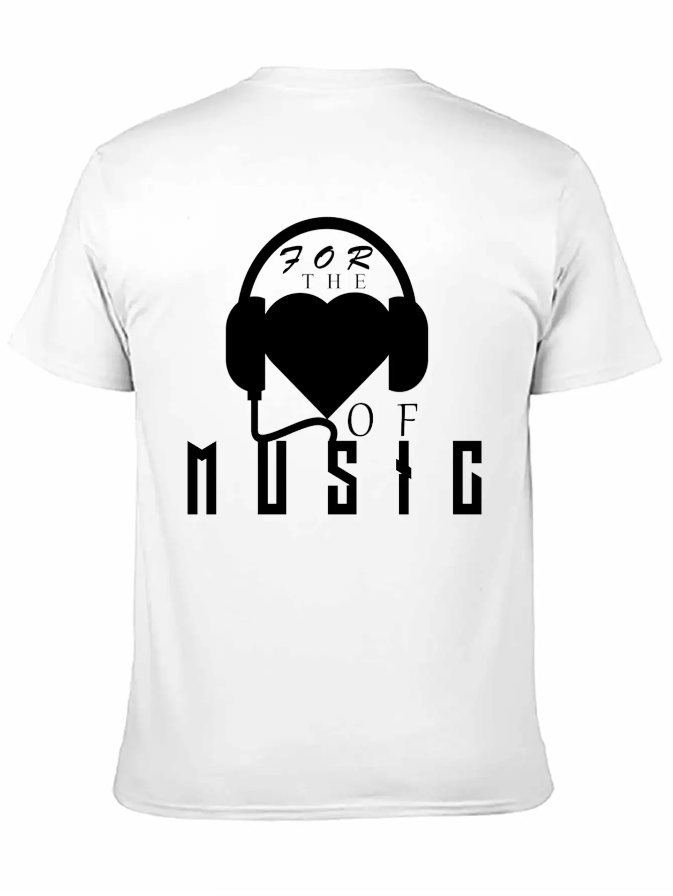 For The Love Of Music Basic Graphic T-Shirt ¨C Daily Comfort In Soft Cotton