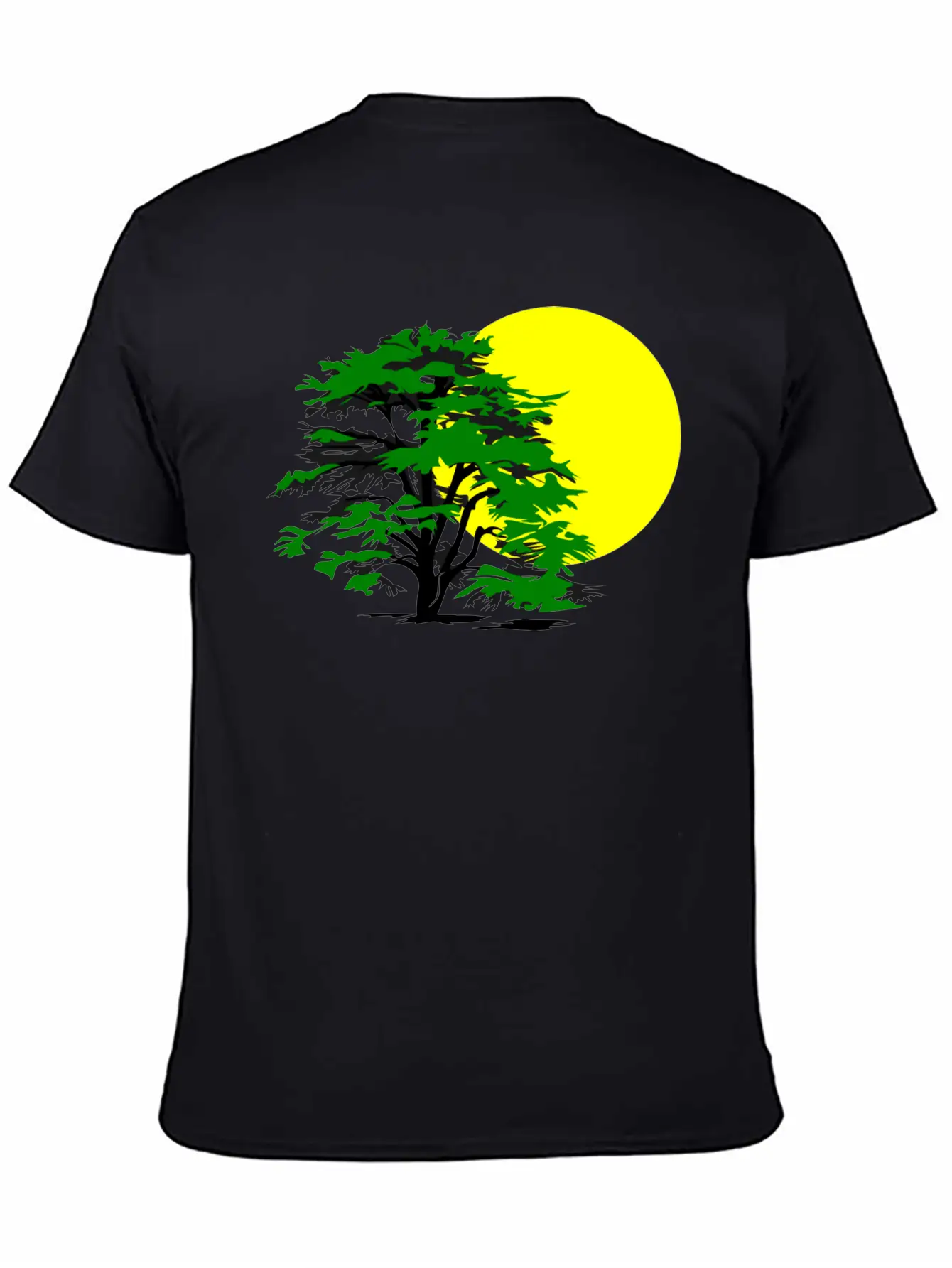 Forest Woods Woodland Wald Tree Baumstamm89 Unisex Casual T-Shirt ¨C Clean Design For Daily Comfort