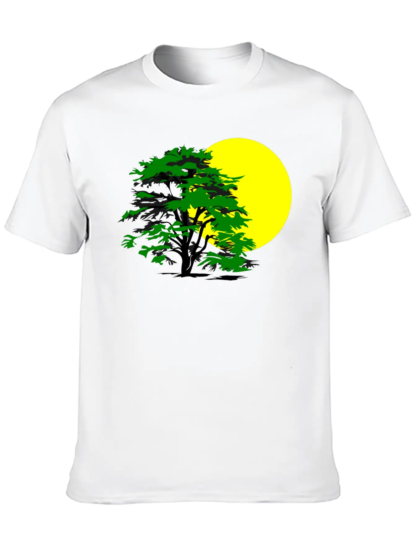 Forest Woods Woodland Wald Tree Baumstamm89 Unisex Casual T-Shirt ¨C Clean Design For Daily Comfort