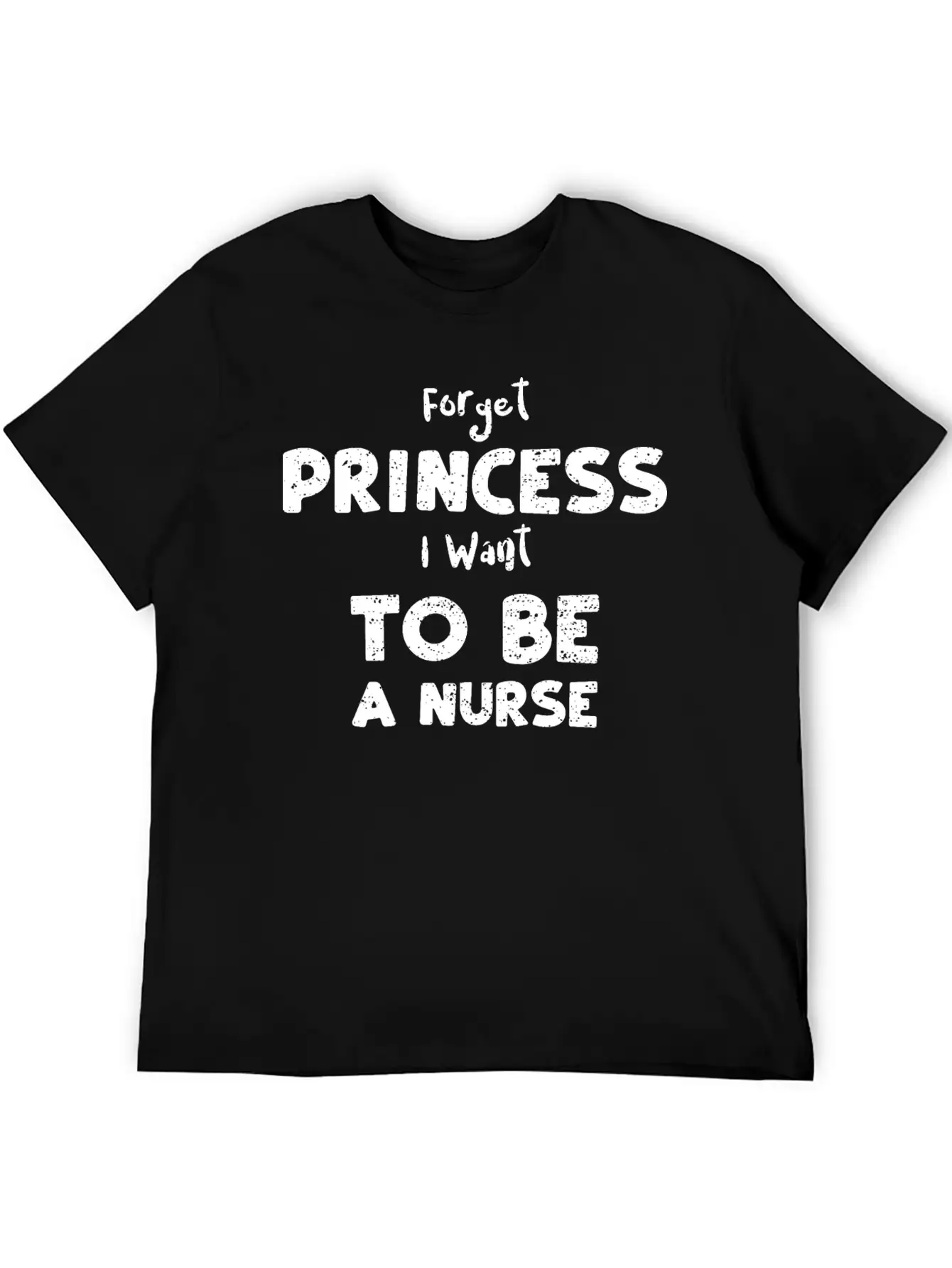 Forget Princess I Want To Be A N... Essential Cotton Tee For Daily Outfits ¨C Unisex Style
