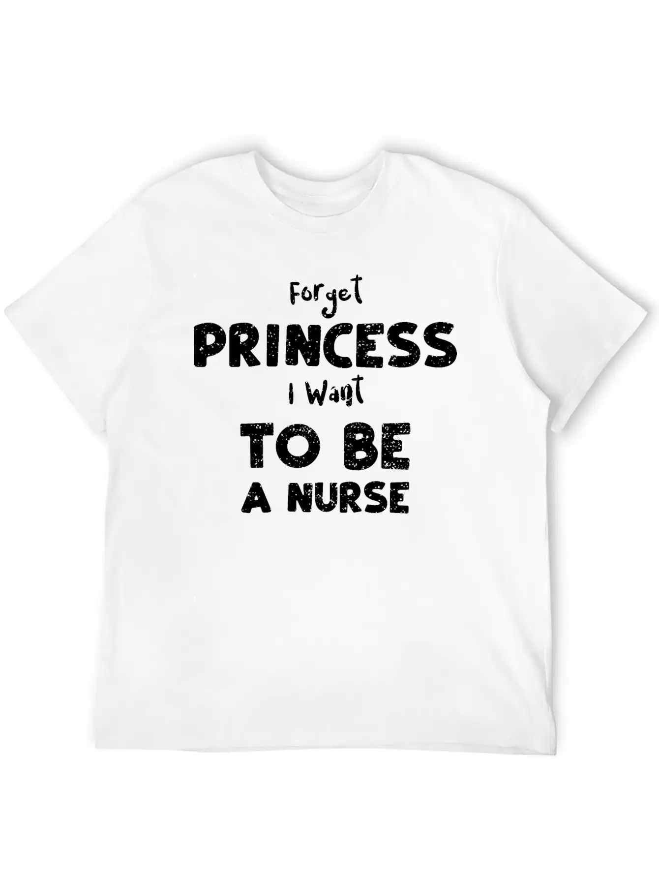 Forget Princess I Want To Be A N... Essential Cotton Tee For Daily Outfits ¨C Unisex Style