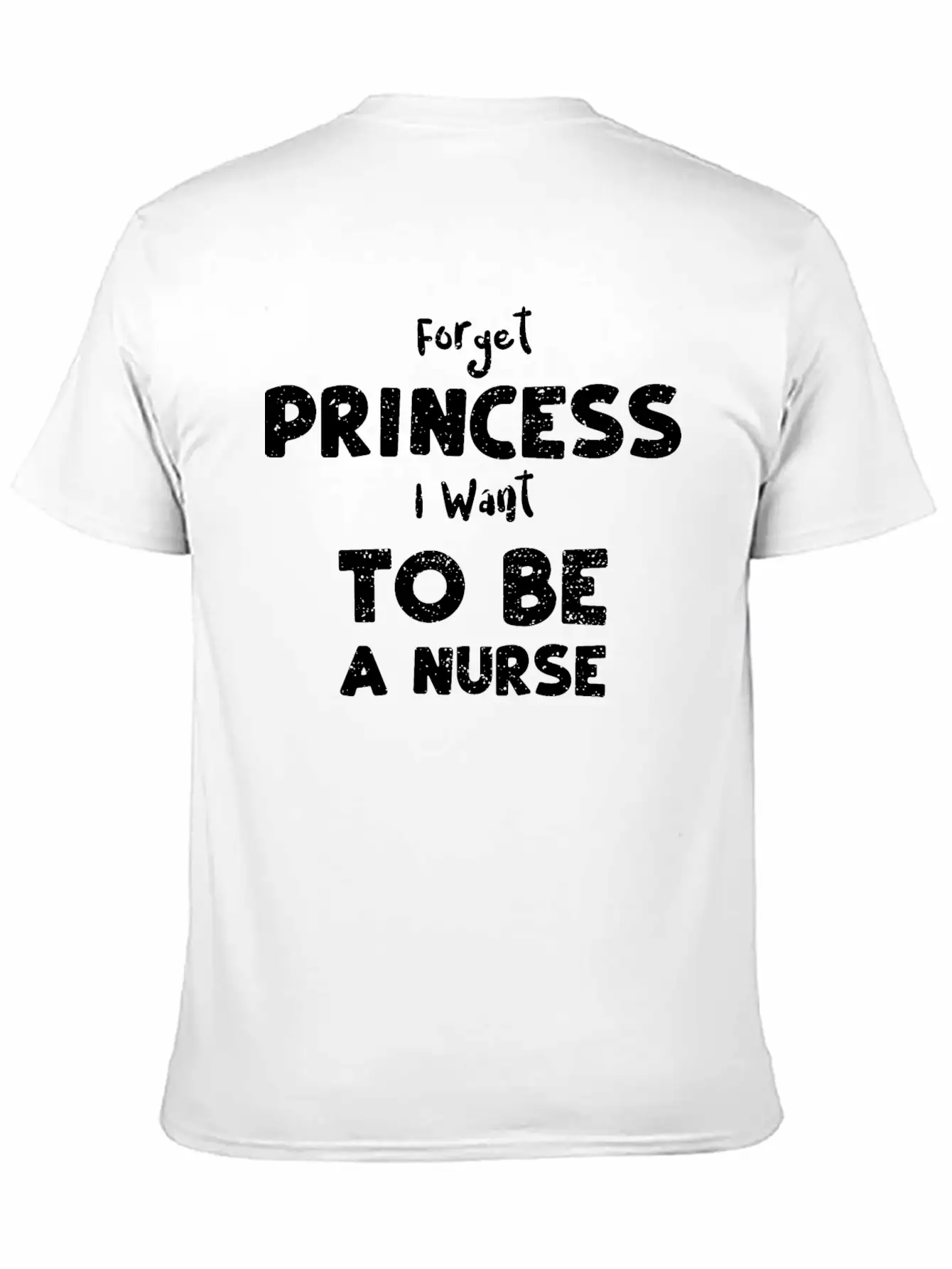 Forget Princess I Want To Be A N... Essential Cotton Tee For Daily Outfits ¨C Unisex Style