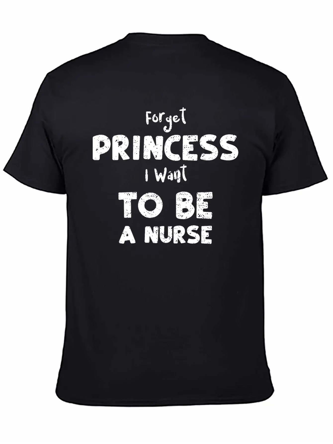 Forget Princess I Want To Be A N... Essential Cotton Tee For Daily Outfits ¨C Unisex Style