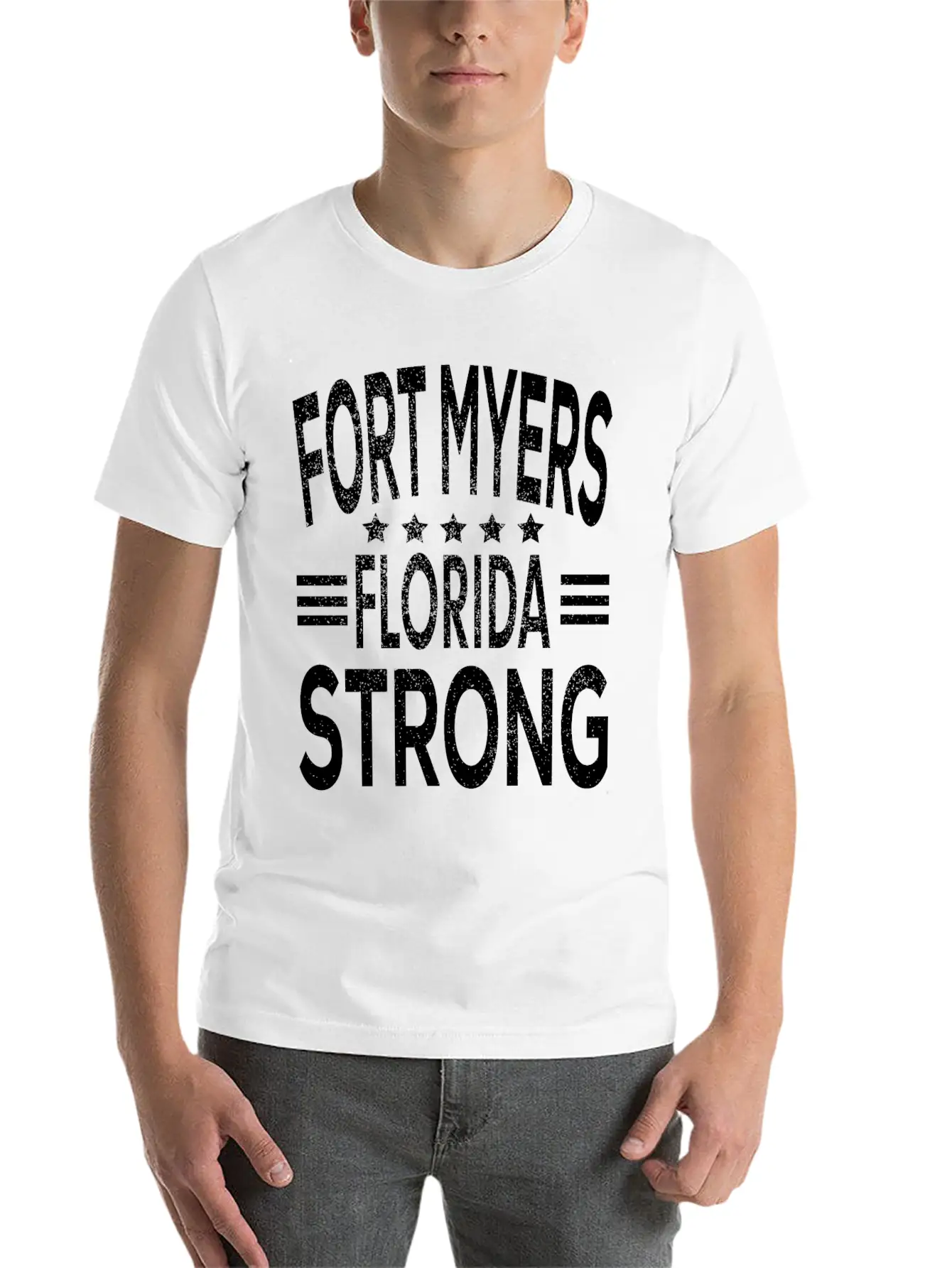 Fort Myers Florida Strong Basic Graphic T-Shirt ¨C Daily Comfort In Soft Cotton