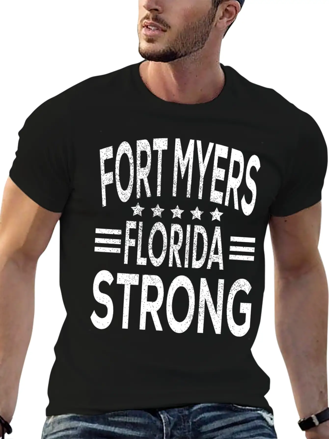 Fort Myers Florida Strong Basic Graphic T-Shirt ¨C Daily Comfort In Soft Cotton