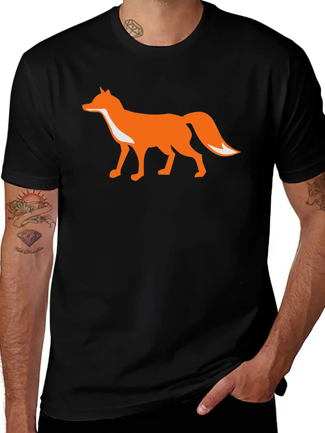 Fox Essential Cotton Tee For Daily Outfits ¨C Unisex Style