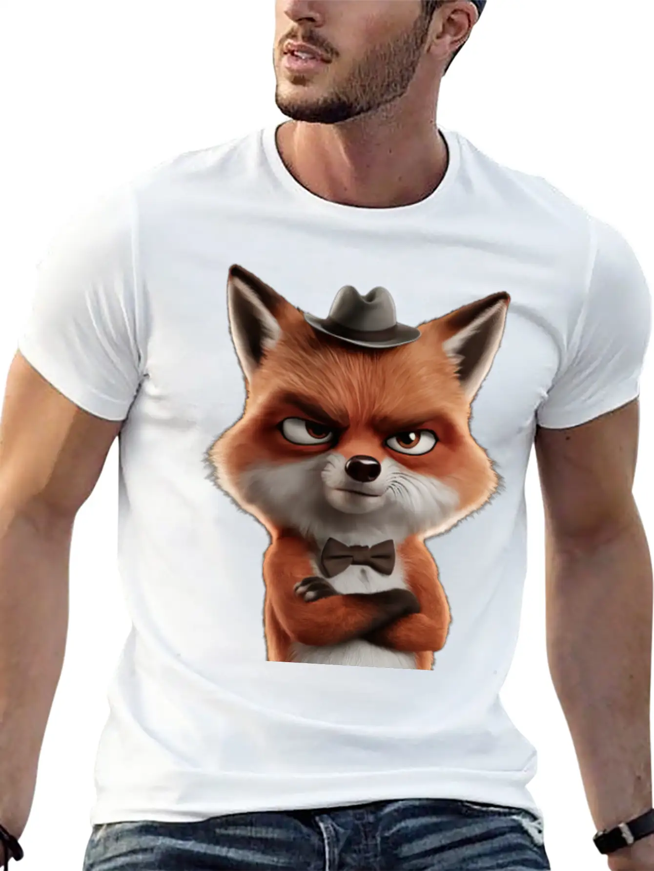 Fox Soft Cotton Short Sleeve Tee ¨C Unisex Wardrobe Staple