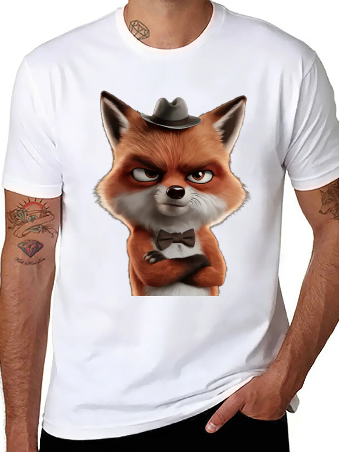 Fox Soft Cotton Short Sleeve Tee ¨C Unisex Wardrobe Staple