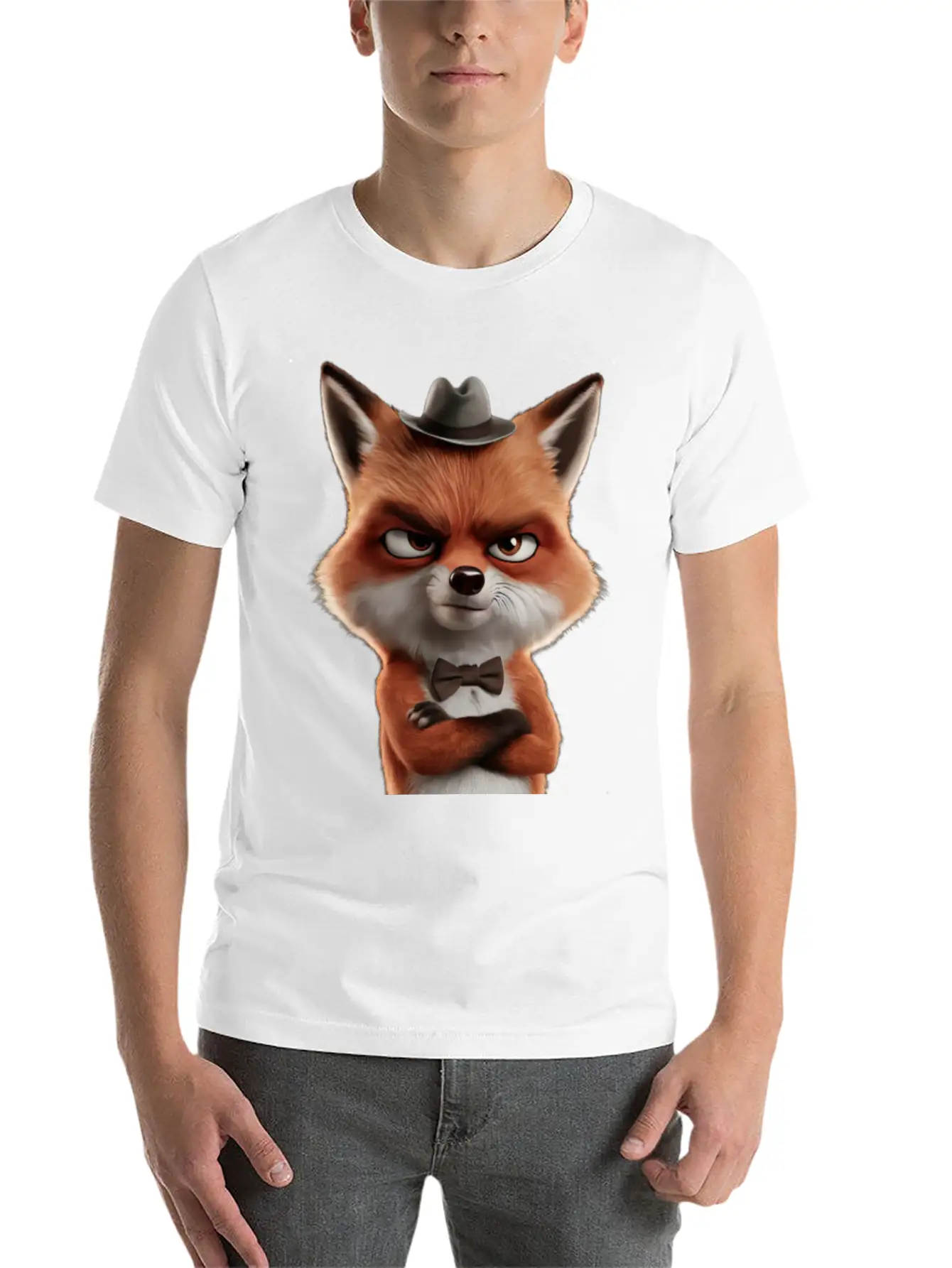 Fox Soft Cotton Short Sleeve Tee ¨C Unisex Wardrobe Staple